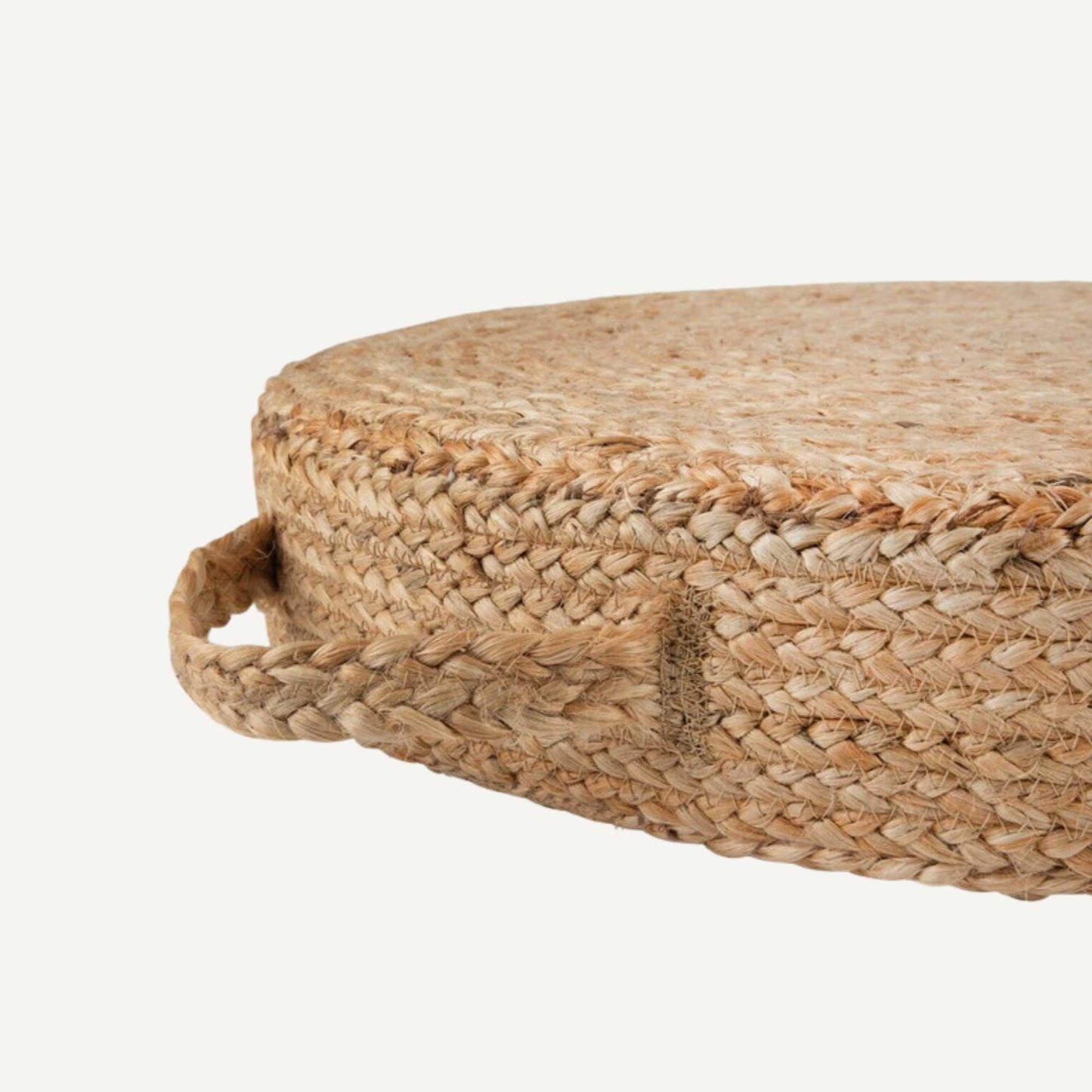 Jute Hand-Braided Gardening Kneeling Cushion