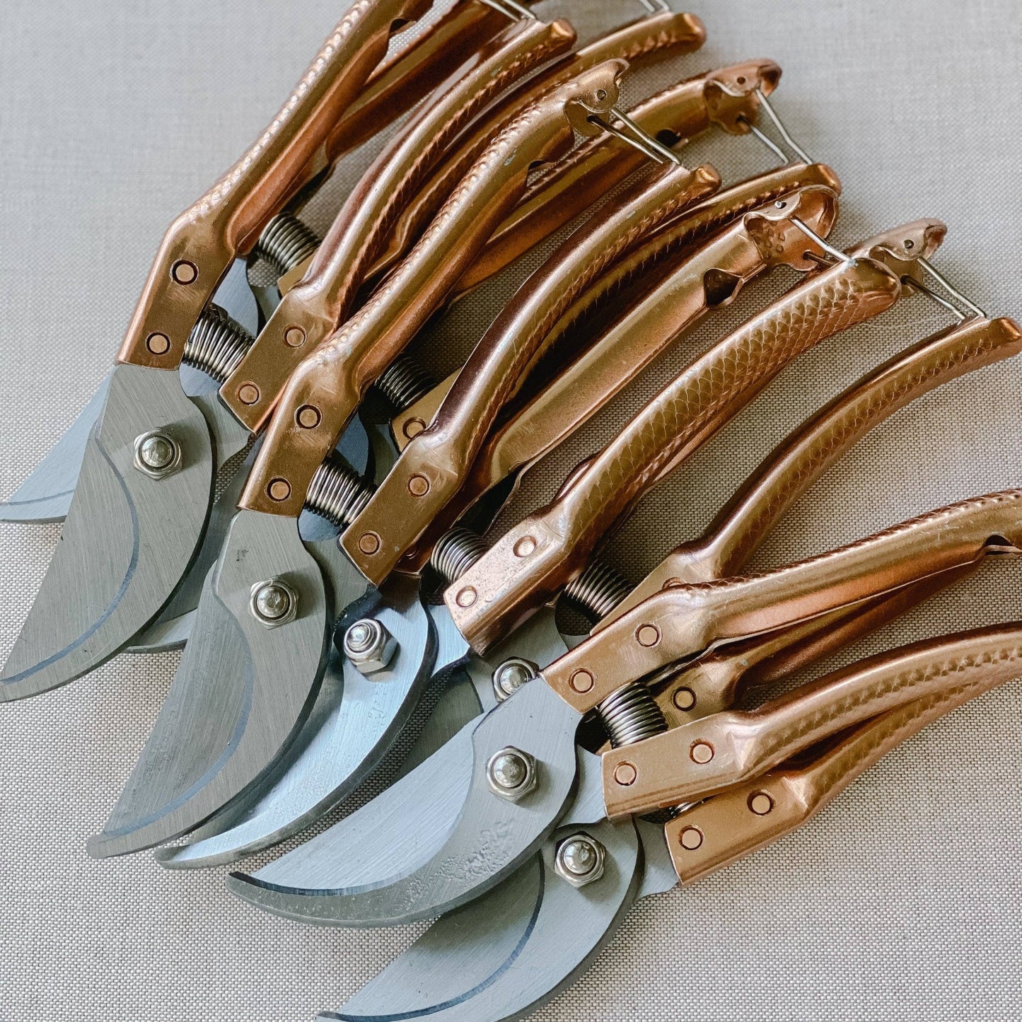 Copper Handle Garden Secateurs - Minimalist Gardener