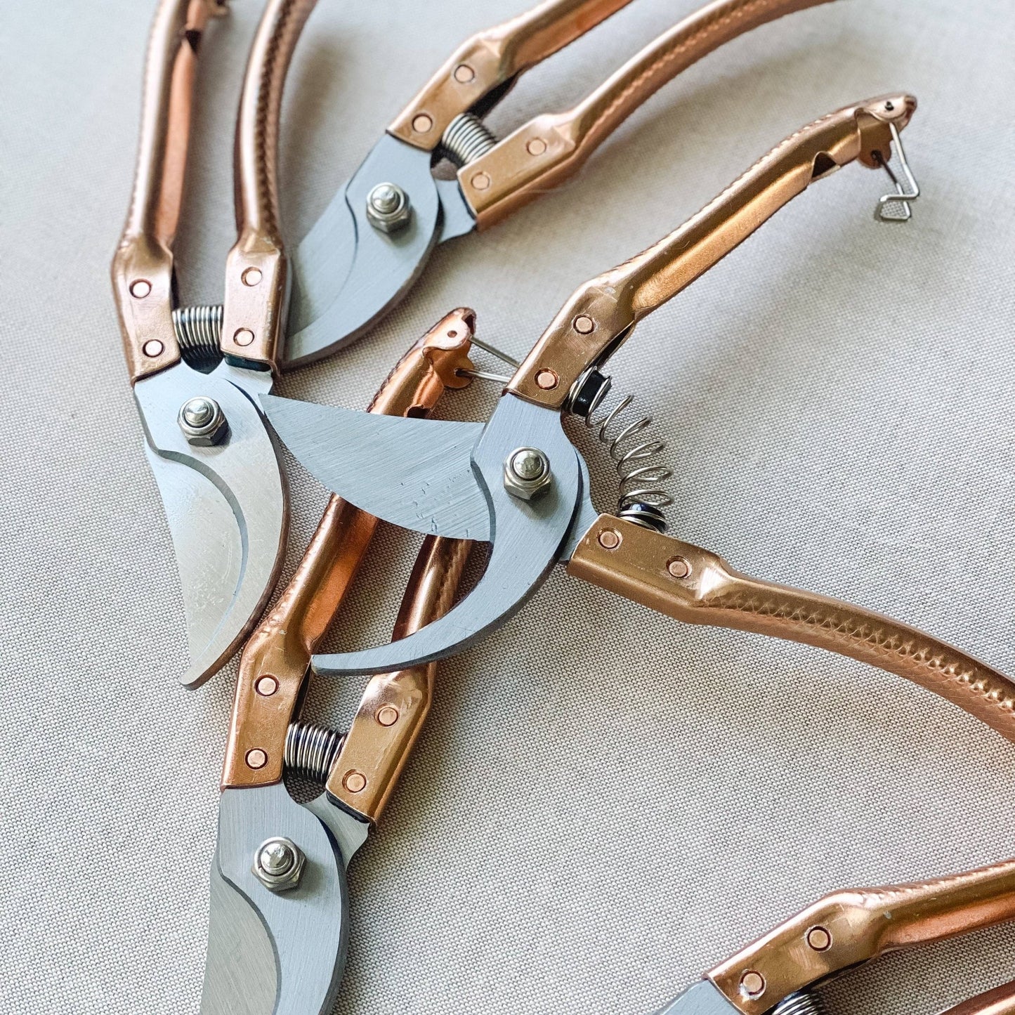 Copper Handle Garden Secateurs - Minimalist Gardener