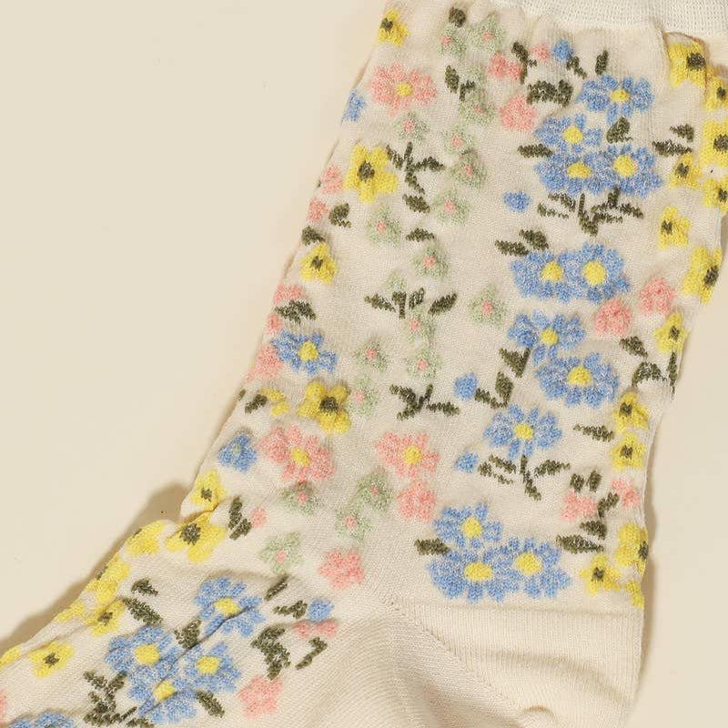 Floral Gardening Socks Home & Garden > Personal Protection > Gardening Socks - Minimalist Gardener