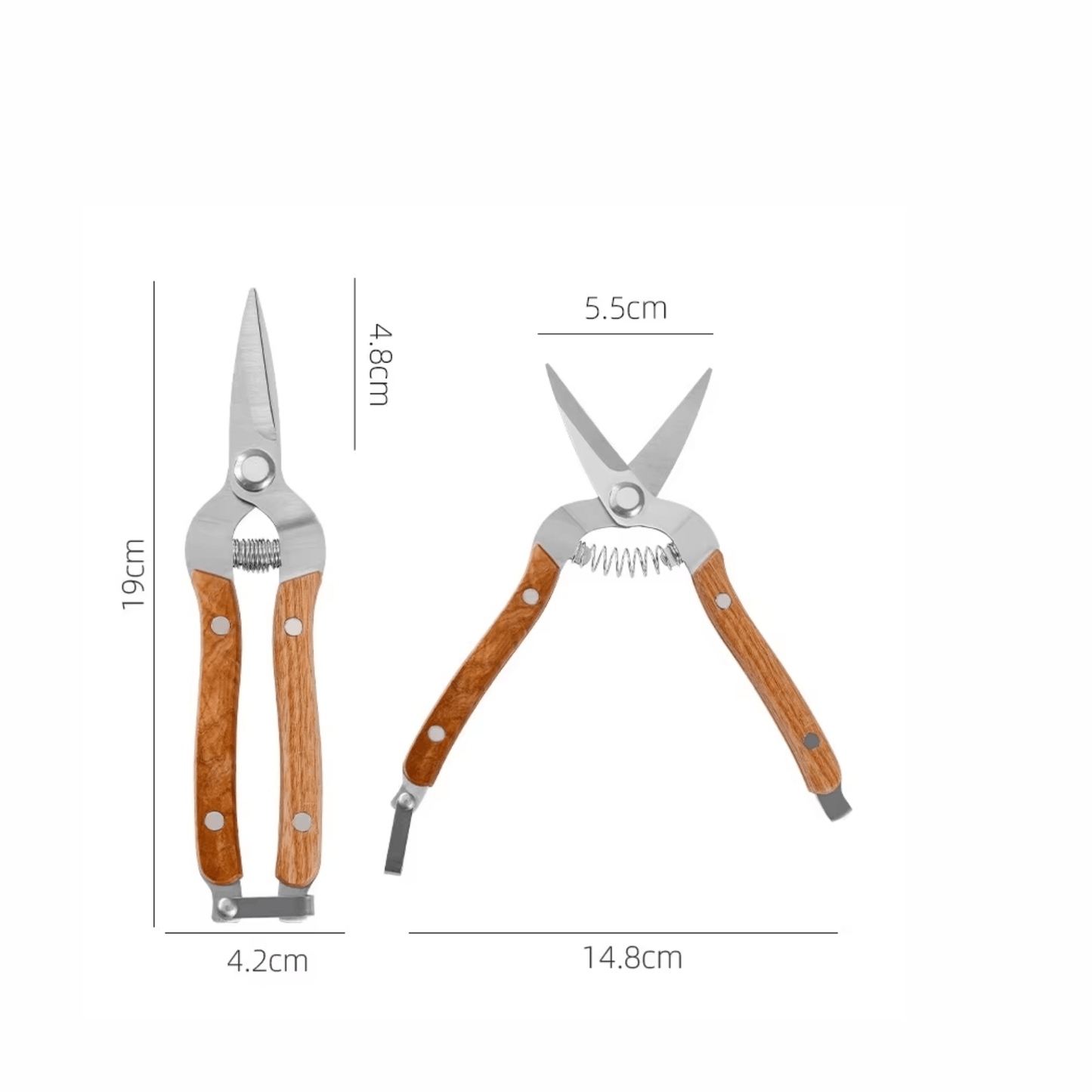Hand - Finished Pruning Shears & Snips Set Home & Garden > Garden Tools > Gardening Tools - Minimalist Gardener