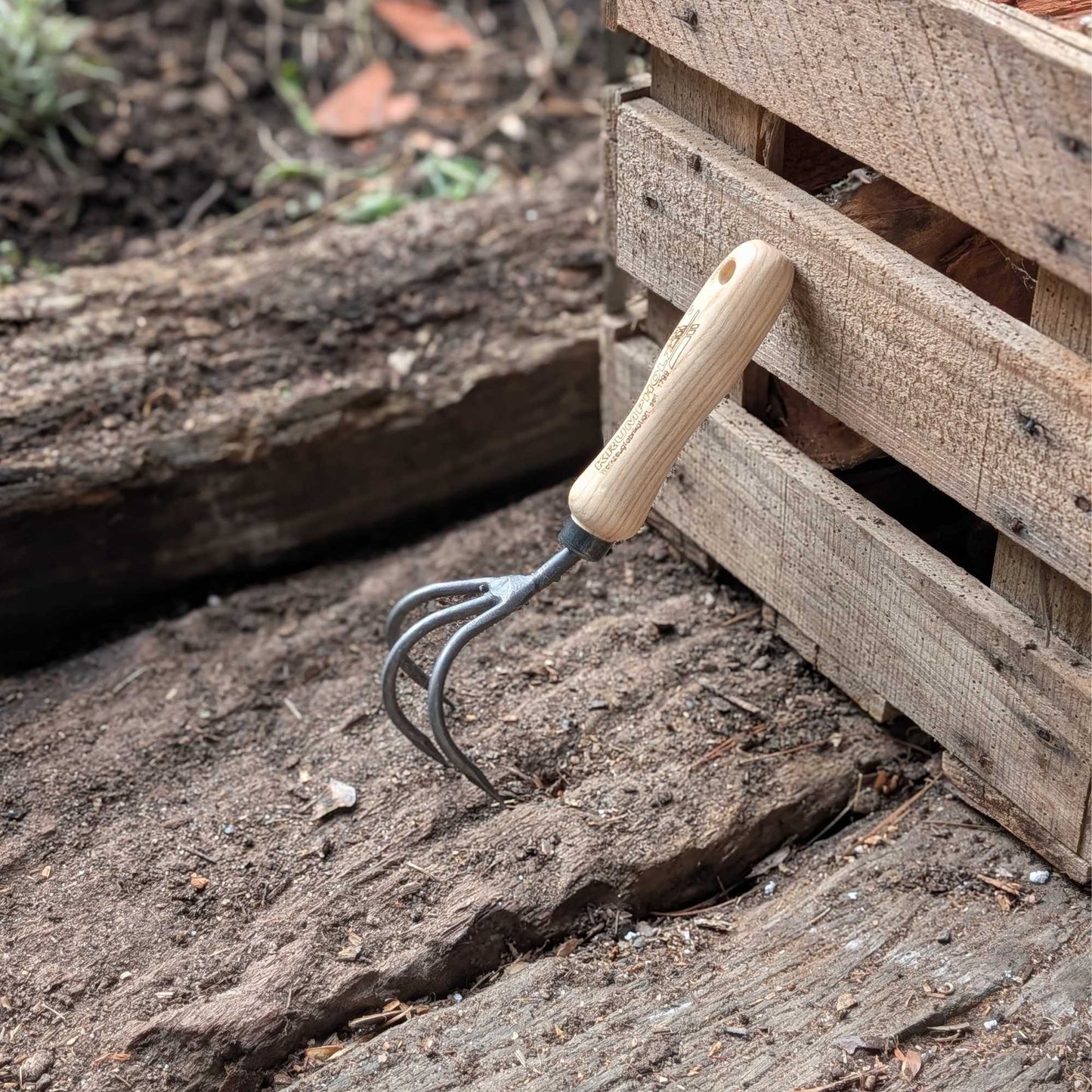 Hand - Forged 3 Tine Cultivator Home & Garden > Garden Tools > Hand Tools - Minimalist Gardener