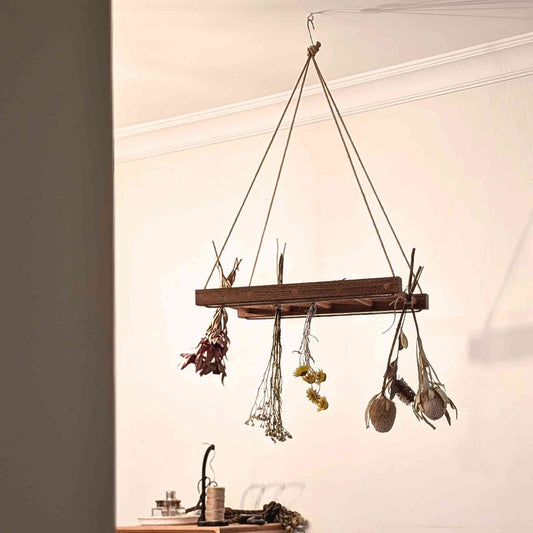 Handmade Flower & Herb Drying Rack | Australian Timber Home & Garden > Flower Drying > Handmade Flower Drying Rack - Minimalist Gardener