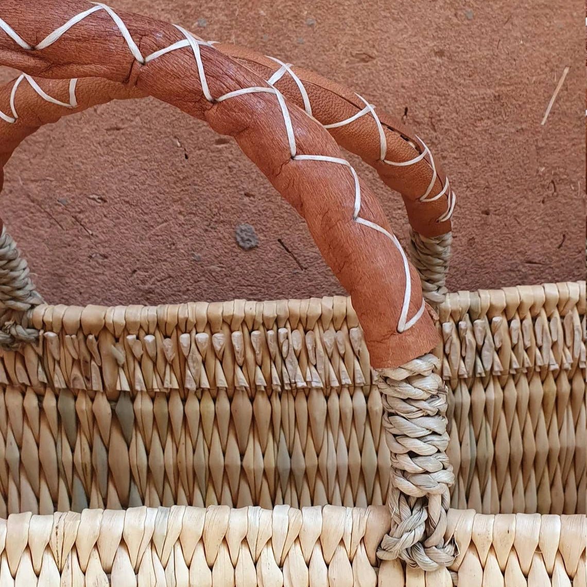 Large Reed Hand Tool Storage Basket Garden Organisation > Storage > Storage Bag - Minimalist Gardener