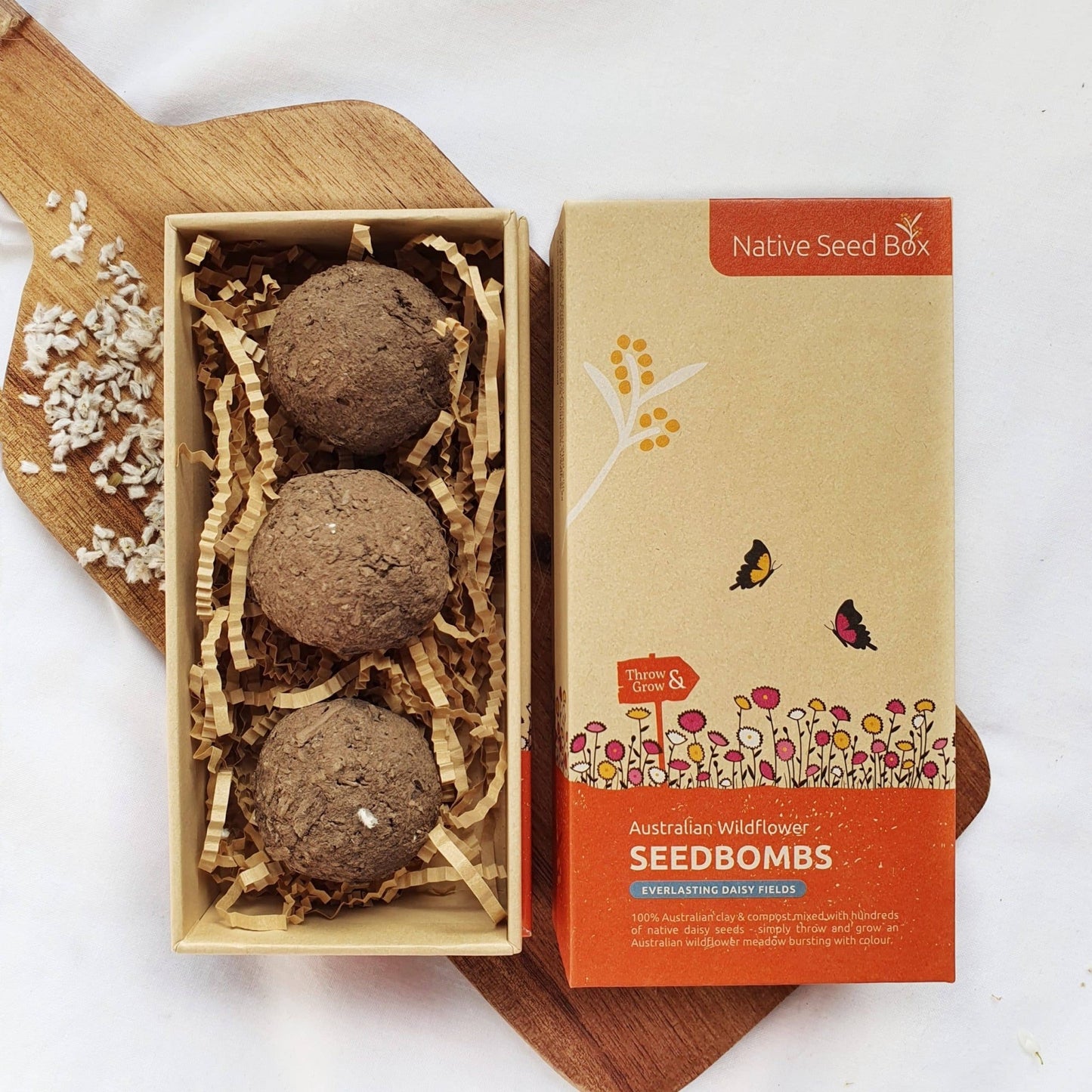 Native Seed Bombs Everlasting Daisy Fields Home & Garden > Garden Accessories > Native Seeds - Minimalist Gardener