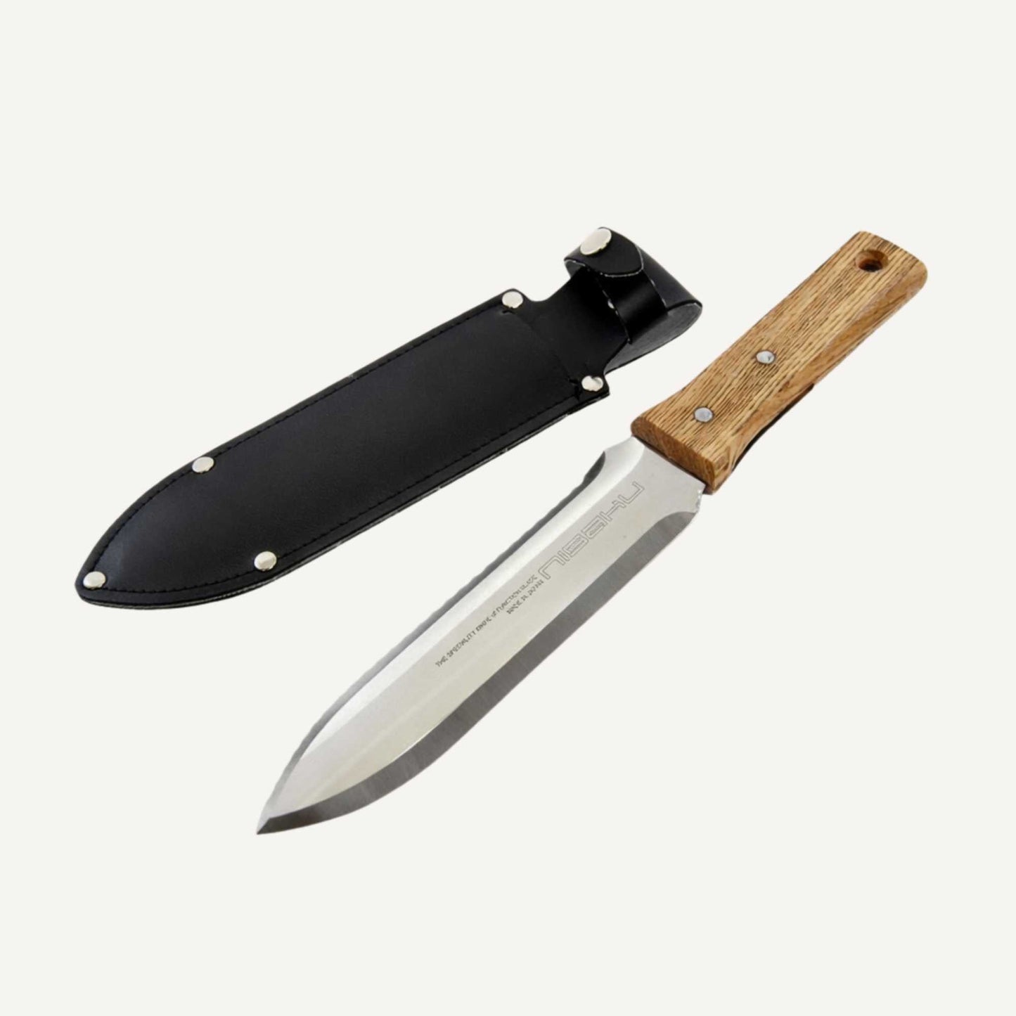 Nisaku 650 Japanese Hori Hori Knife with Pouch Home & Garden > Garden Tools > Gardening Tools - Minimalist Gardener