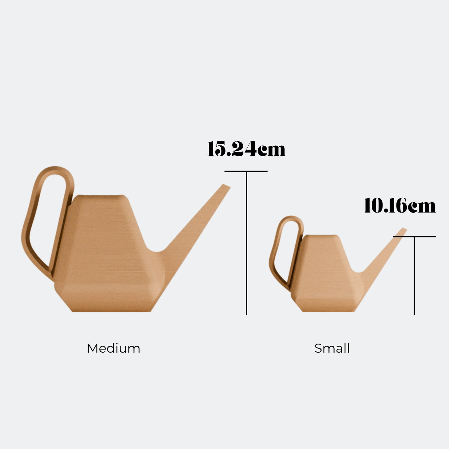 Passage Watering Can Natural Wood Medium Home & Garden > Garden Tools > Watering Can - Minimalist Gardener