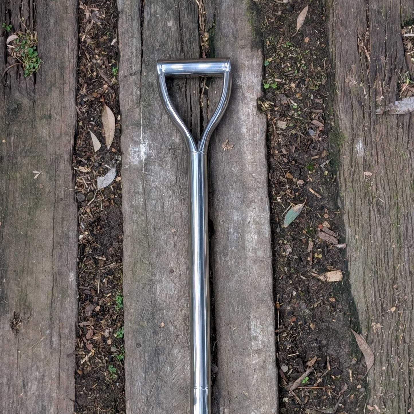 Stainless Steel D - Grip Garden Spade Small Home & Garden > Garden Tools > Gardening Tools - Minimalist Gardener