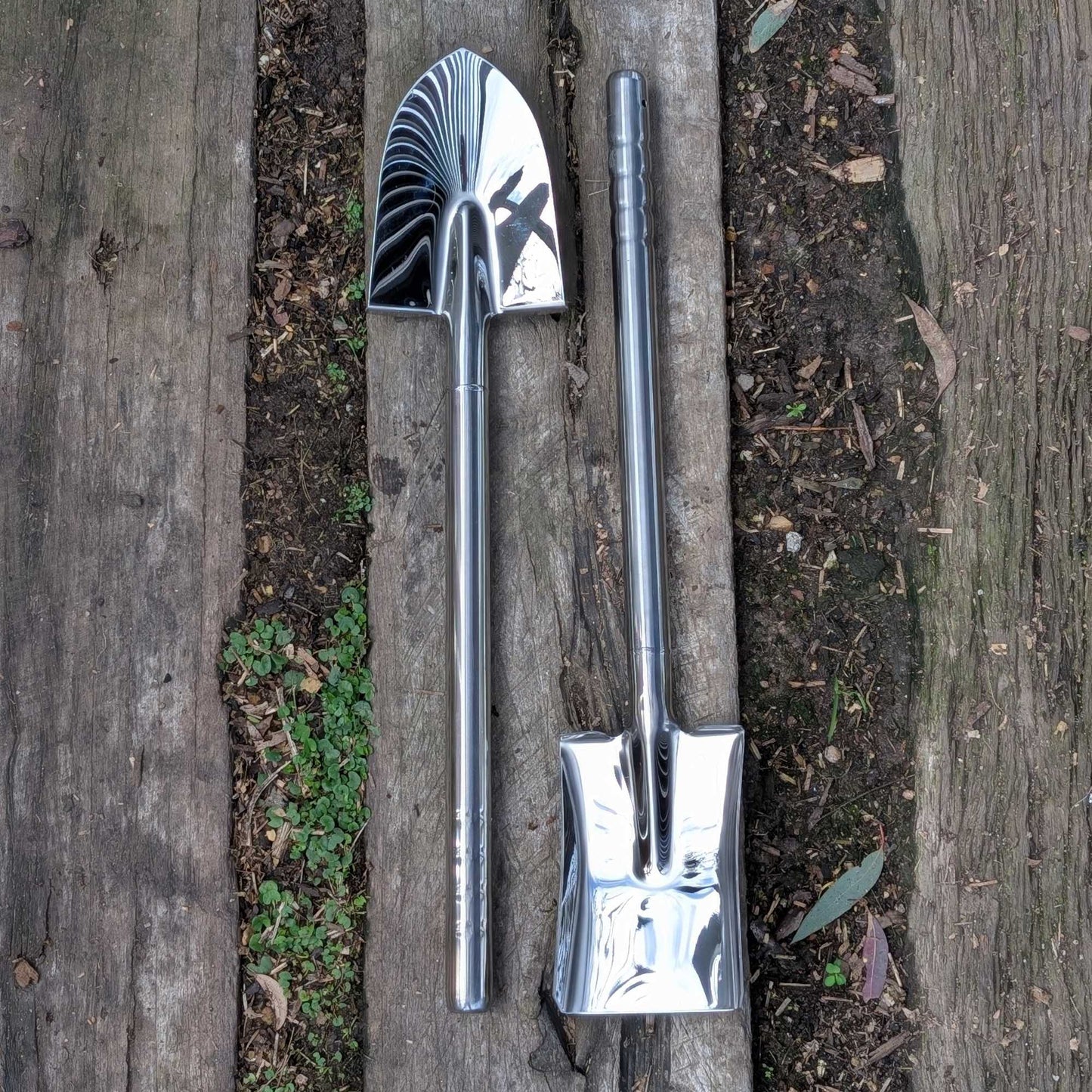 Stainless Steel Straight Garden Spade Small Home & Garden > Garden Tools > Gardening Tools - Minimalist Gardener