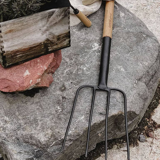 by Benson Swedish Deluxe Garden Fork Home & Garden > Garden Tools > Gardening Tools - Minimalist Gardener