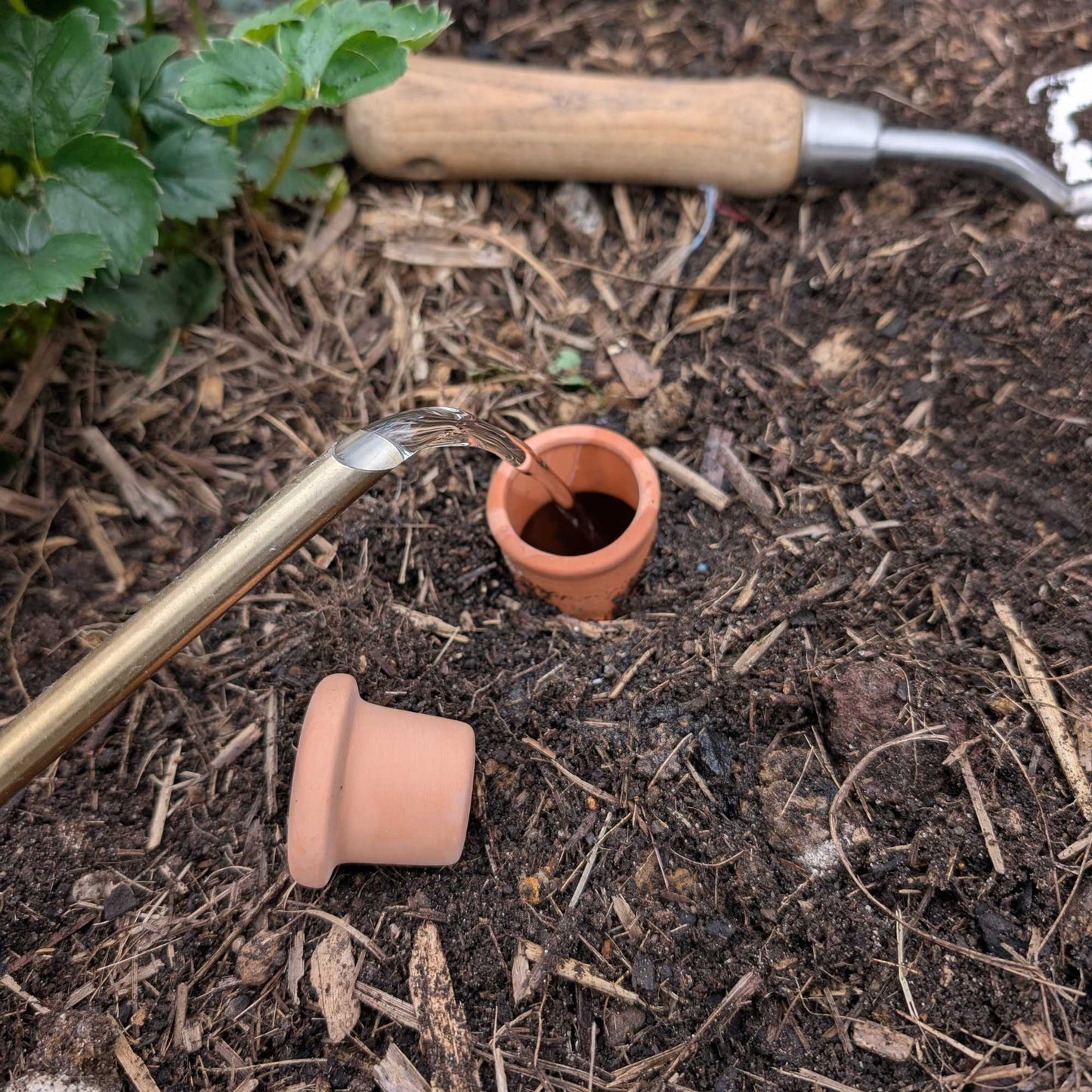 Terracotta Bottle Olla Irrigation Pot Home & Garden > Garden Accessories > Watering - Minimalist Gardener