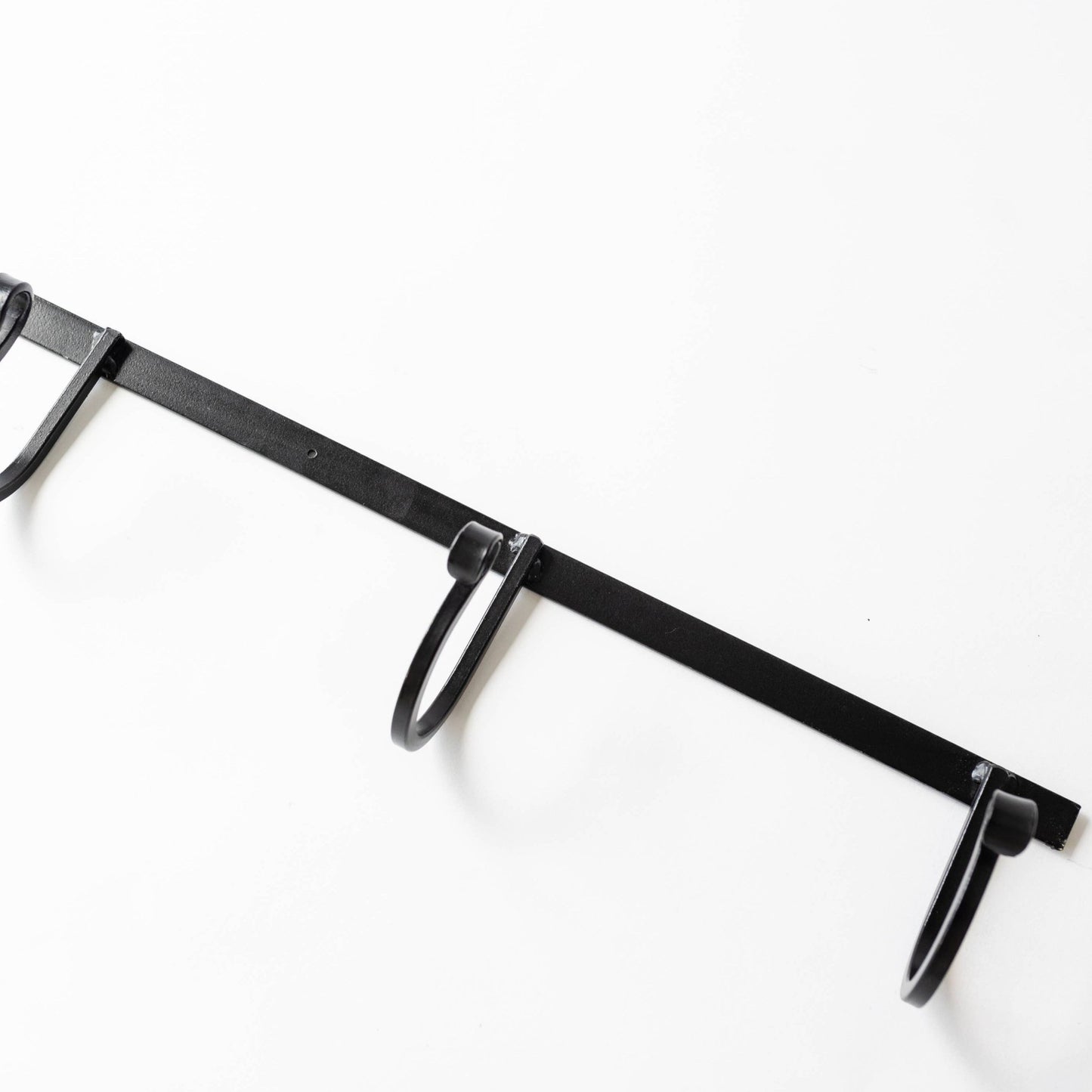 The Wrought Iron Rack Four Hooks Home & Garden > Garden Accessories > Organisation & Storage - Minimalist Gardener