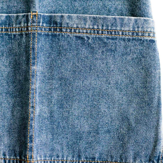 Washed Denim Gardening Apron Dark Blue Home & Garden > Personal Protection > Gardening Apron - Minimalist Gardener