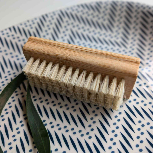 Wood & Bristle Garden Nail + Tool Brush Home & Garden > Garden Accessories > Cleaning - Minimalist Gardener