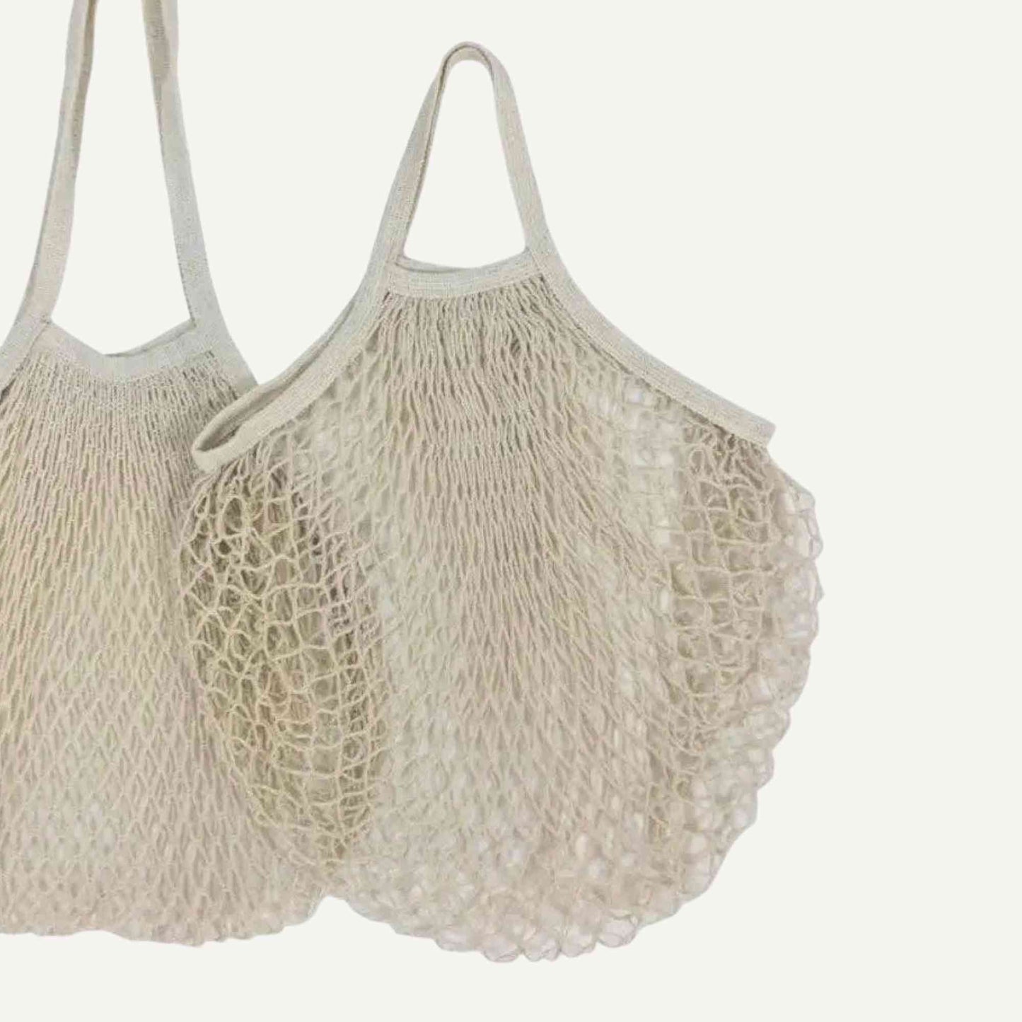 Cotton Mesh Produce Bags | Short Handle > Garden Storage > Garden and Market Bags > Mesh Produce Bag - Minimalist Gardener
