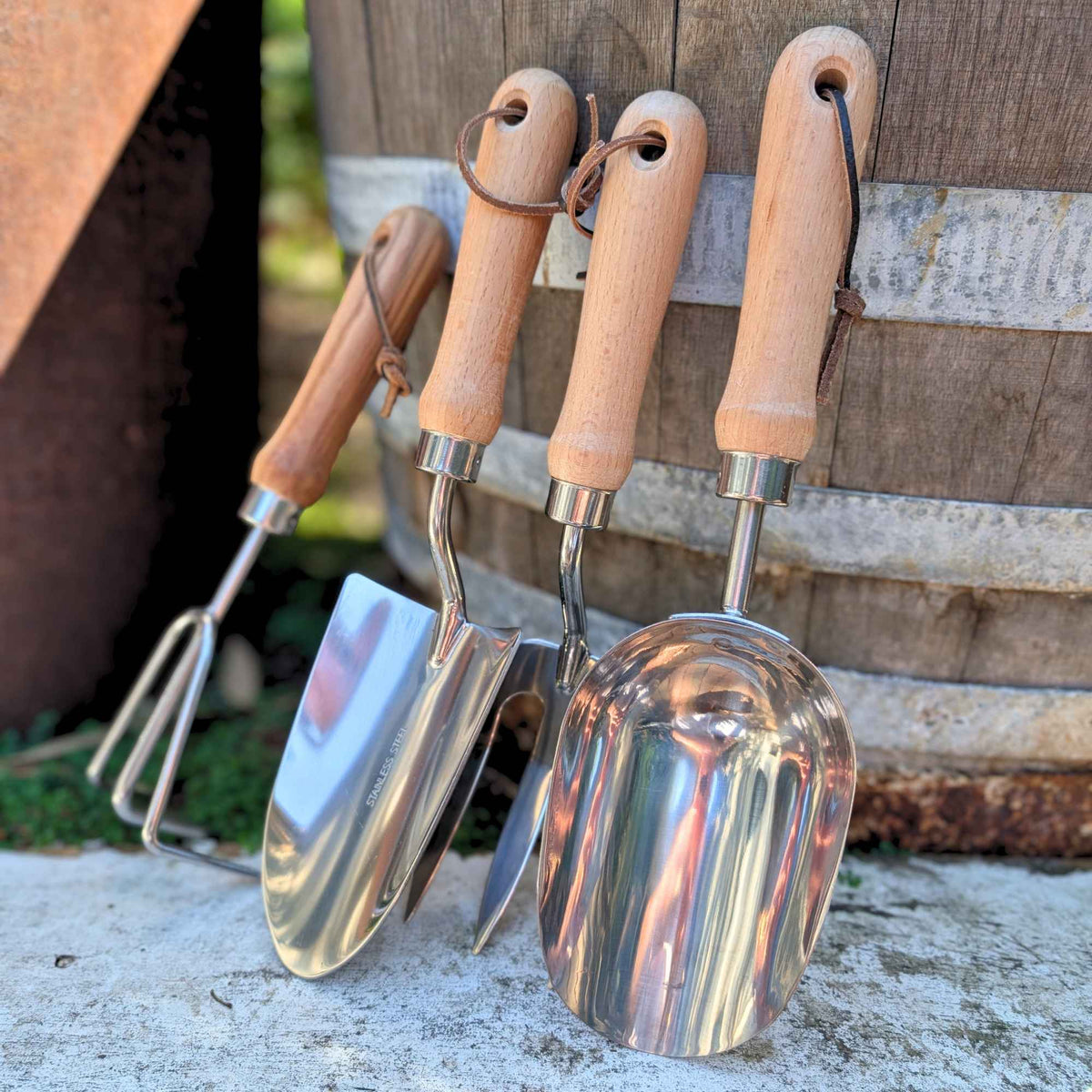 Four-Piece Garden Tool Set | Gift Boxed > Home & Garden > Garden Tools > Hand Tool Gardener Gift Set - Minimalist Gardener