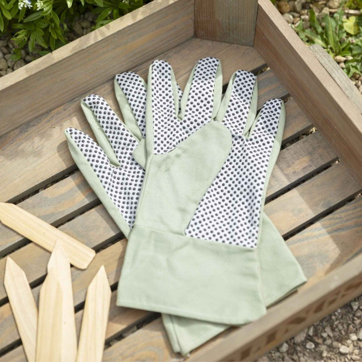 Lightweight Garden Potting Gloves | Sage > Home & Garden > Garden Tools > Gardening Gloves - Personal Care and Protection> Minimalist Gardener