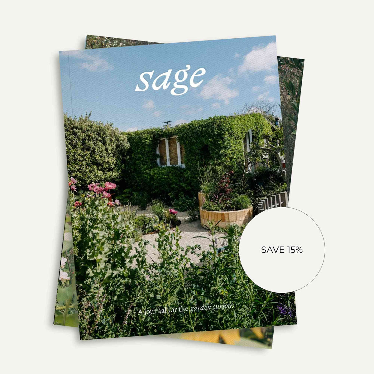 Sage Garden Journal Vol. 1 & 2 Bundle - For The Garden Curious Home & Garden > Gardening Gifts > Garden Journals - Minimalist Gardener