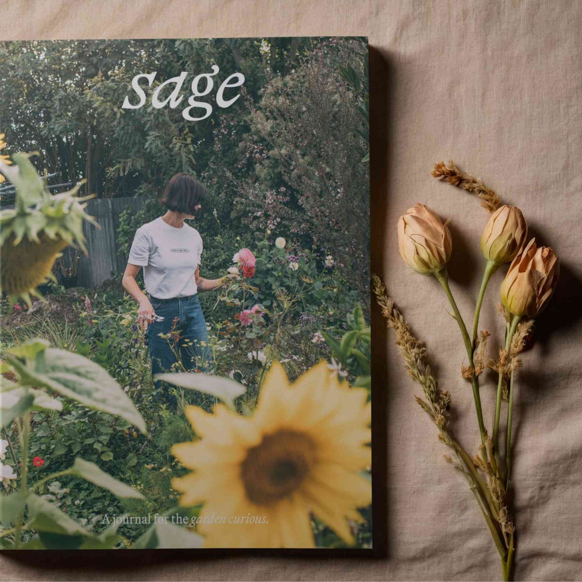Sage Garden Journal Vol. 1 - For The Garden Curious Home & Garden > Gardening Gifts > Garden Journals - Minimalist Gardener