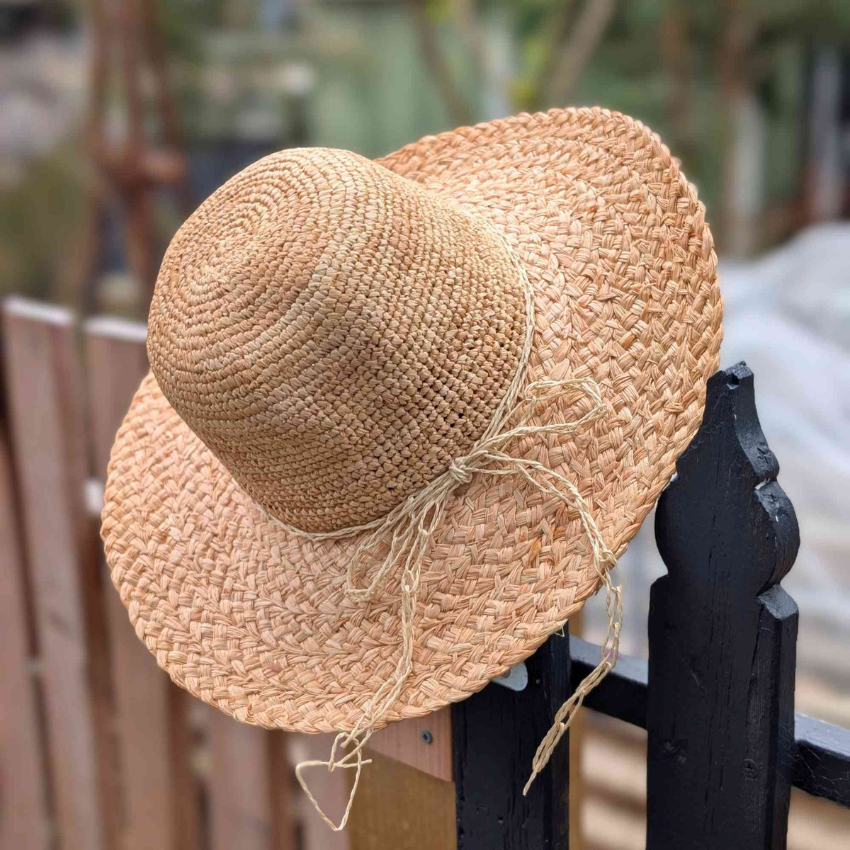 Women's Raffia Garden Sun Hat | UPF 35 Home & Garden > Personal Protection > Garden Sun Hat - Minimalist Gardener