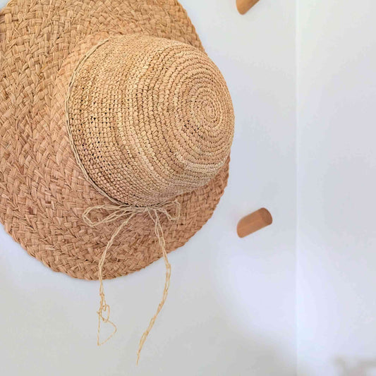 Women's Raffia Garden Sun Hat | UPF 35 Home & Garden > Personal Protection > Garden Sun Hat - Minimalist Gardener