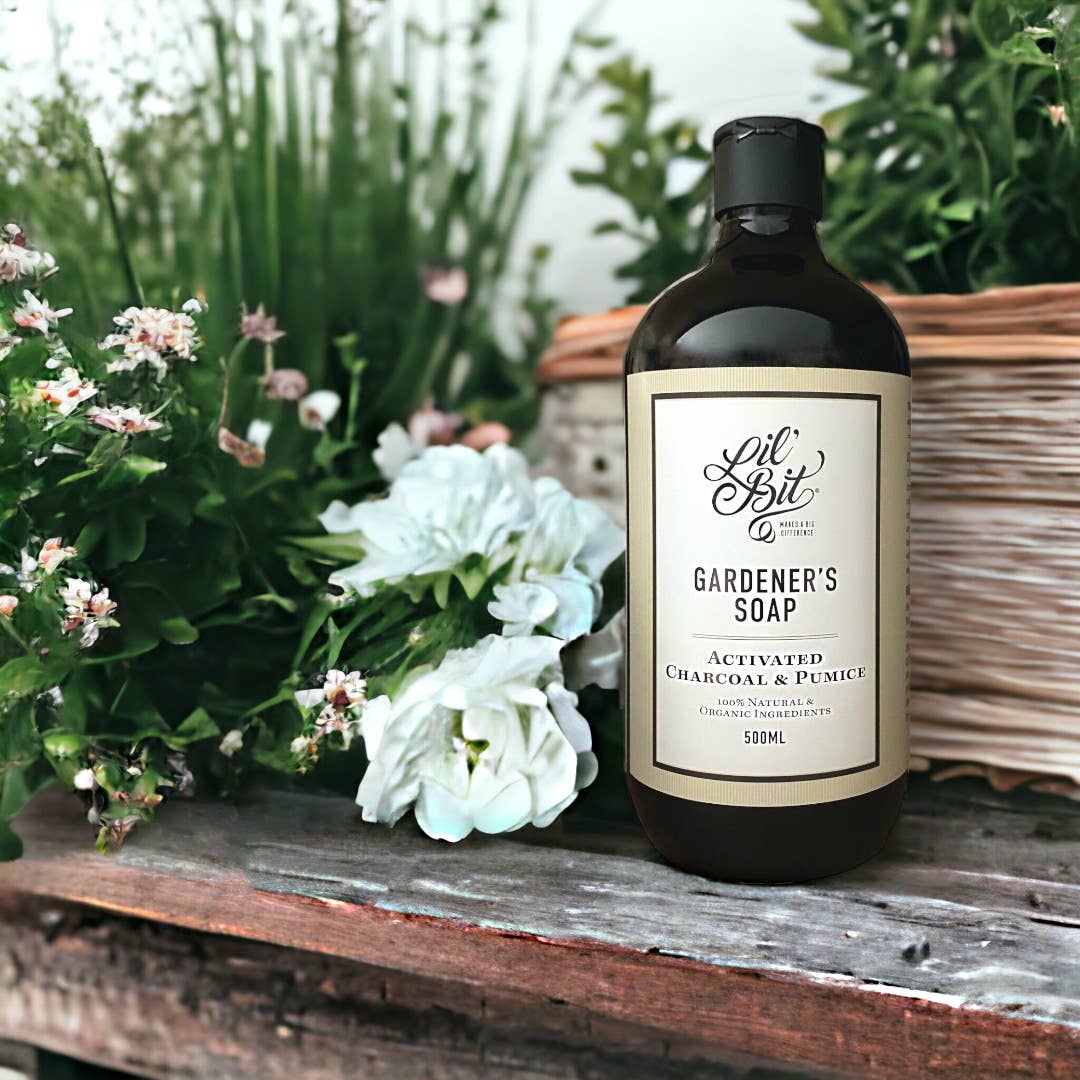 Activated Charcoal & Pumice Gardener's Soap 500ml Home & Garden > Garden Accessories > Cleaning - Minimalist Gardener