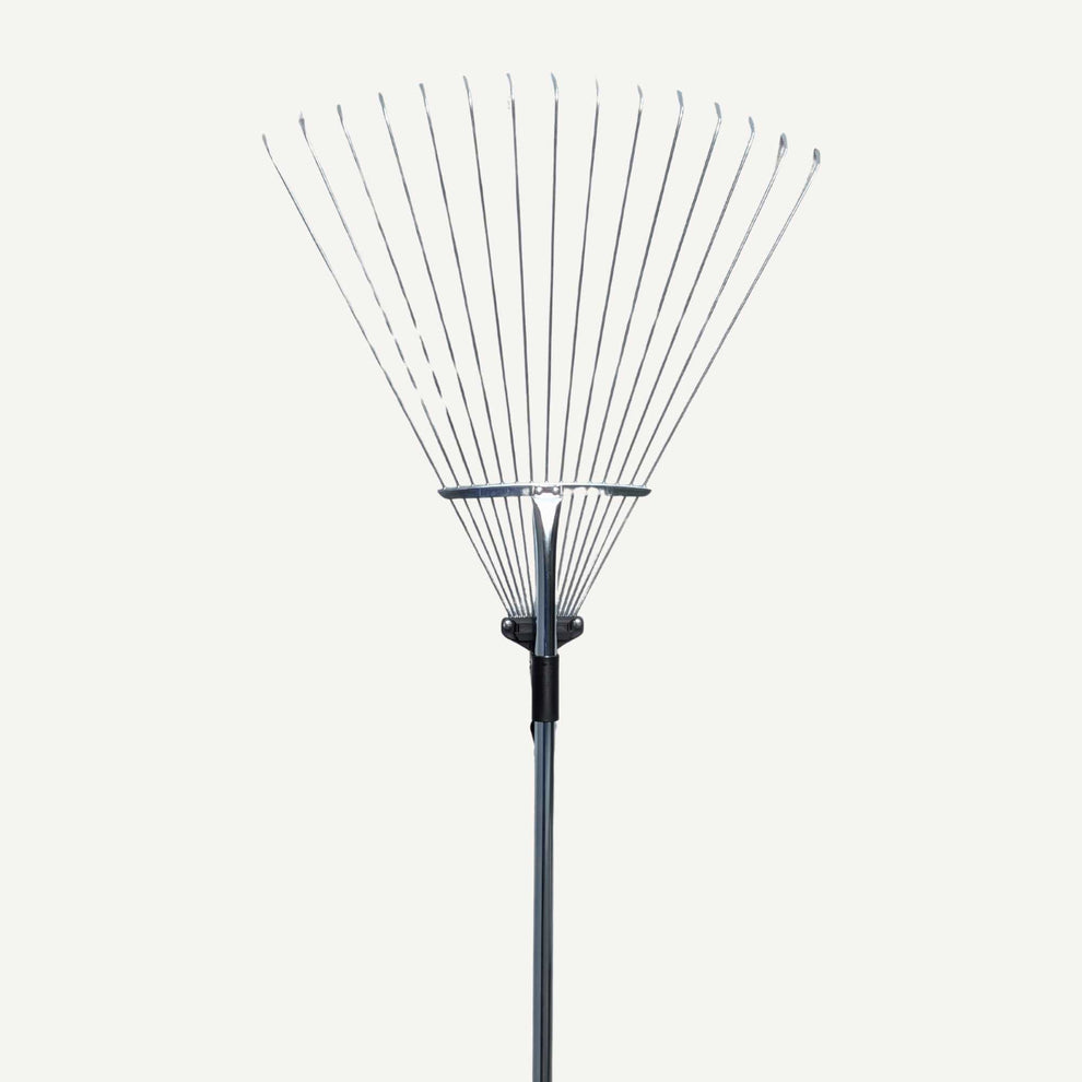 Adjustable Steel Garden Rake – Minimalist Gardener