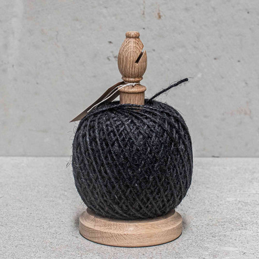 Black Twine Stand with Cutter | Natural Cord Dispenser Home & Garden > Garden Accessories > Organisation & Storage - Minimalist Gardener