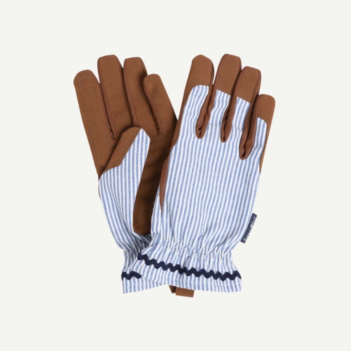 Burgon & Ball Collector Garden Gloves for Women - Blue Stripe Home & Garden > Garden Tools > Gardening Gloves - Minimalist Gardener