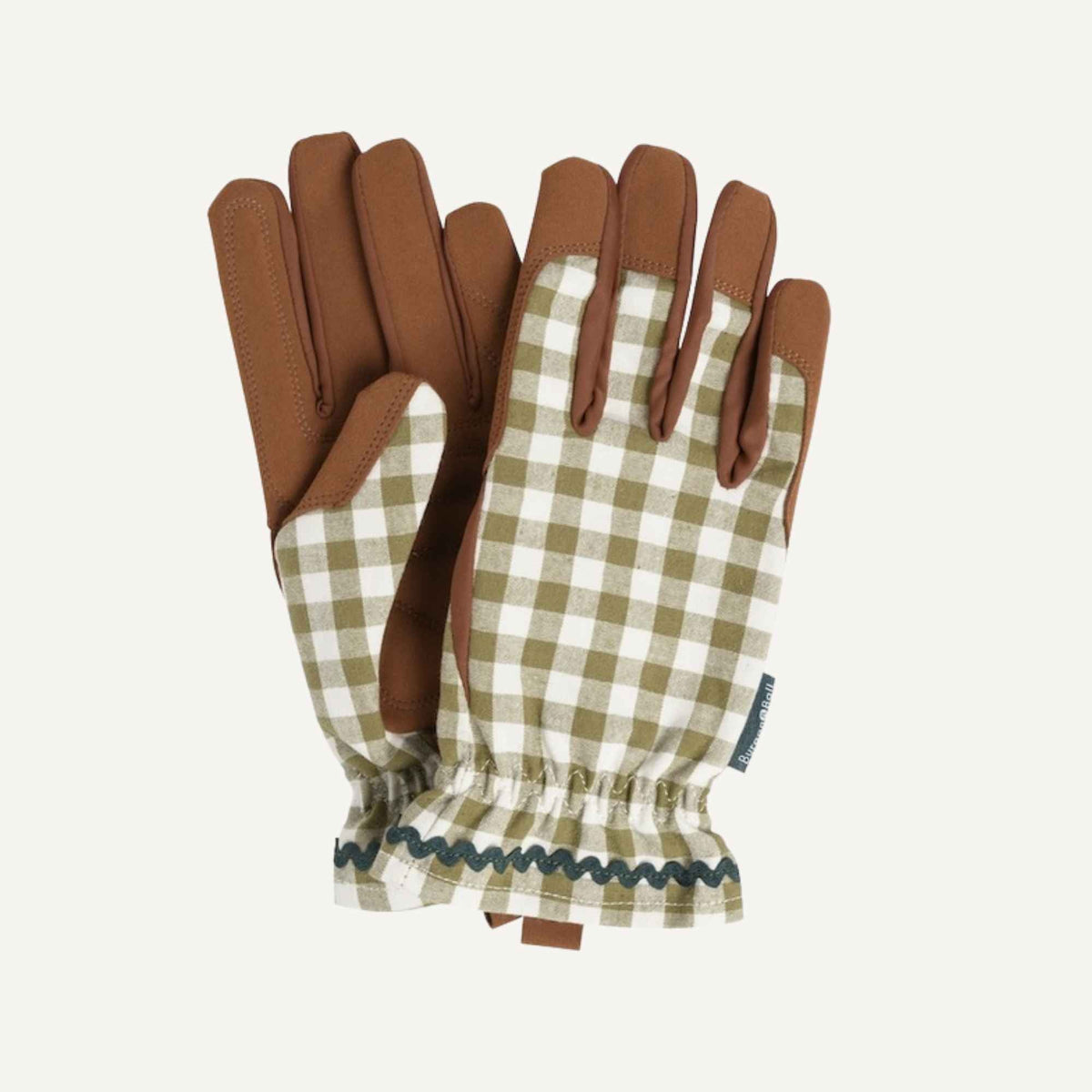 Burgon & Ball Collector Garden Gloves for Women | Olive Check Home & Garden > Garden Tools > Gardening Gloves - Minimalist Gardener