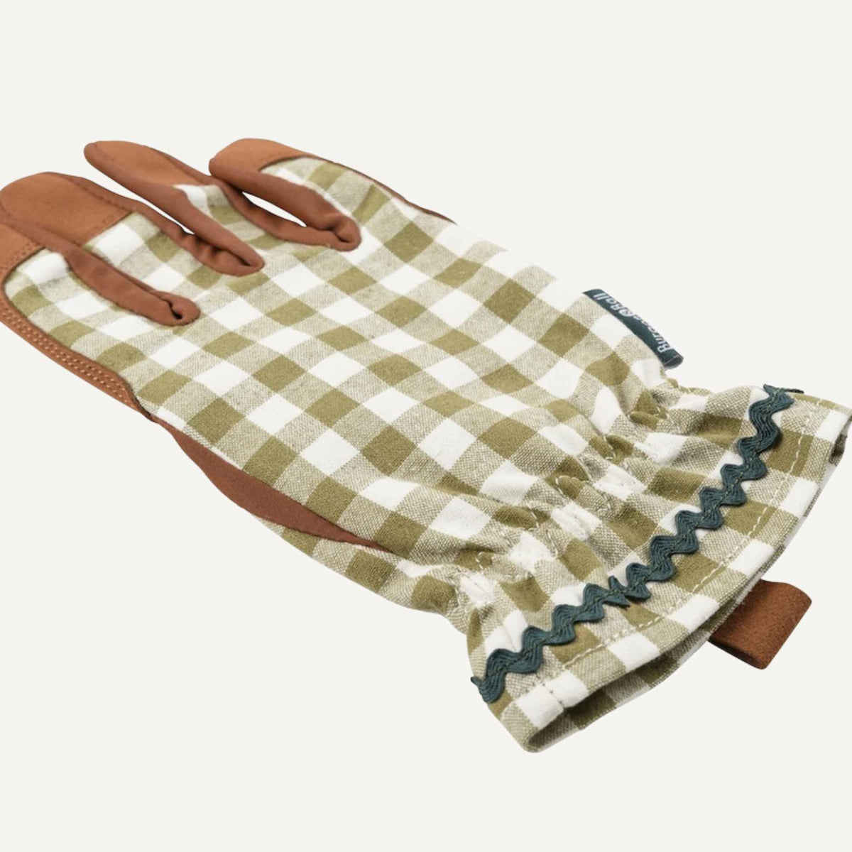 Burgon & Ball Collector Garden Gloves for Women | Olive Check Home & Garden > Garden Tools > Gardening Gloves - Minimalist Gardener