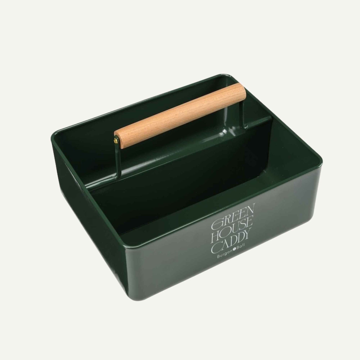 Burgon & Ball Garden Greenhouse Caddy | Heritage Green Garden organisation > Garden Storage > Garden Tool Caddy - Minimalist Gardener
