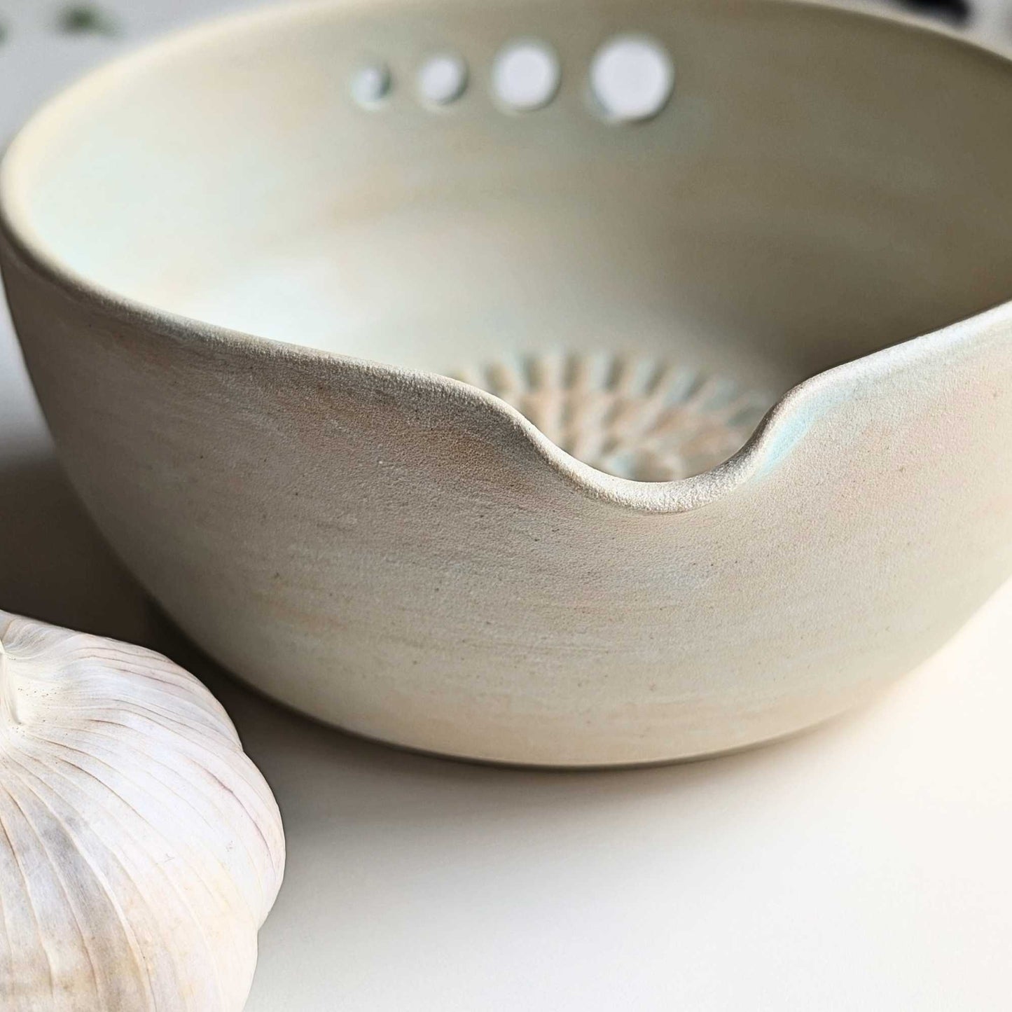 Ceramic Herb Stripper, Garlic Grater & Pourer - Paperbark Home & Garden > Garden Tools > Gardening Tools - Minimalist Gardener