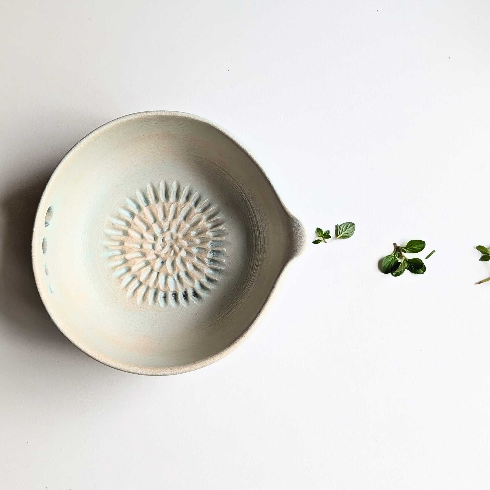 Ceramic Herb Stripper, Garlic Grater & Pourer - Paperbark Home & Garden > Garden Tools > Gardening Tools - Minimalist Gardener