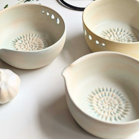 Ceramic Herb Stripper, Garlic Grater & Pourer - Paperbark Home & Garden > Garden Tools > Gardening Tools - Minimalist Gardener