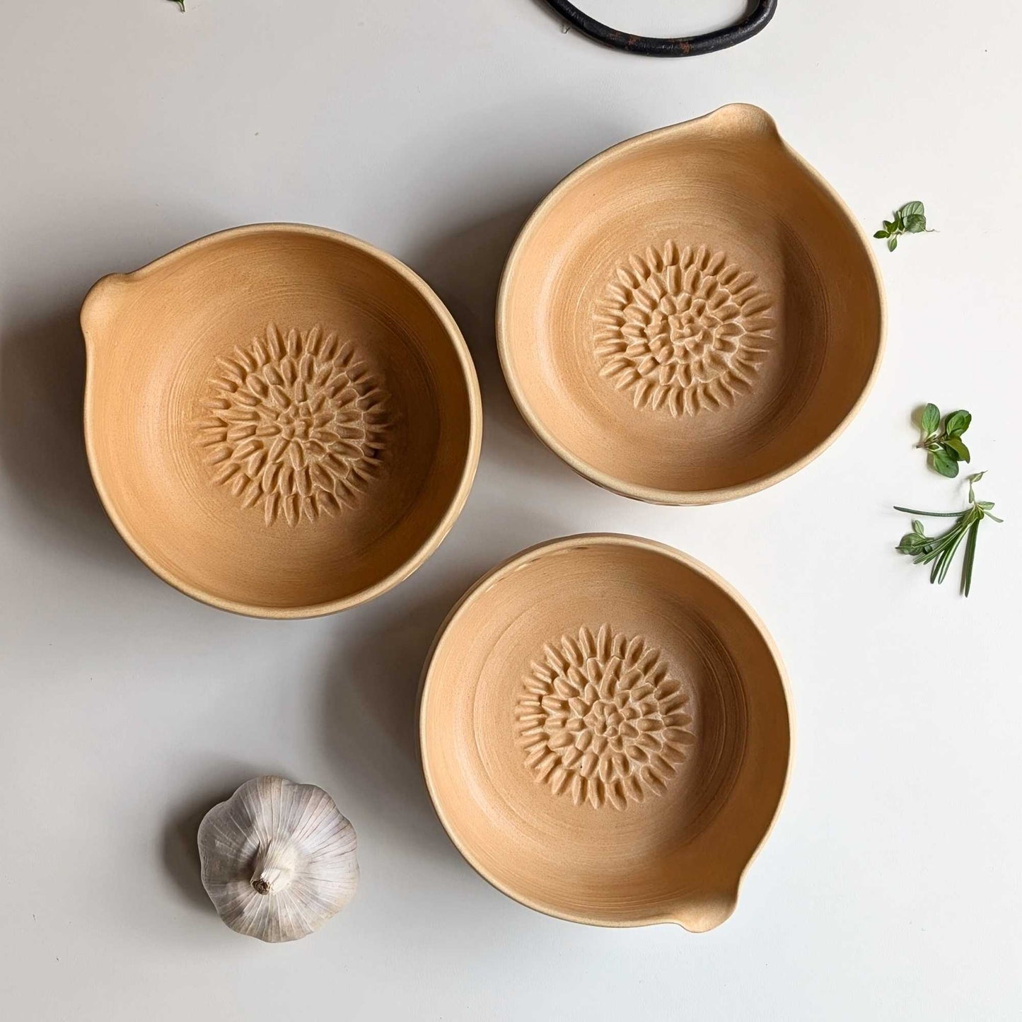 Ceramic Herb Stripper, Garlic Grater & Pourer - Wattle Home & Garden > Garden Tools > Gardening Tools - Minimalist Gardener