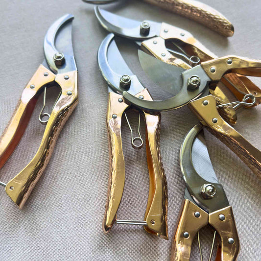 Copper Handled Designer Garden Secateurs Home & Garden > Garden Tools > Hand Tools - Minimalist Gardener