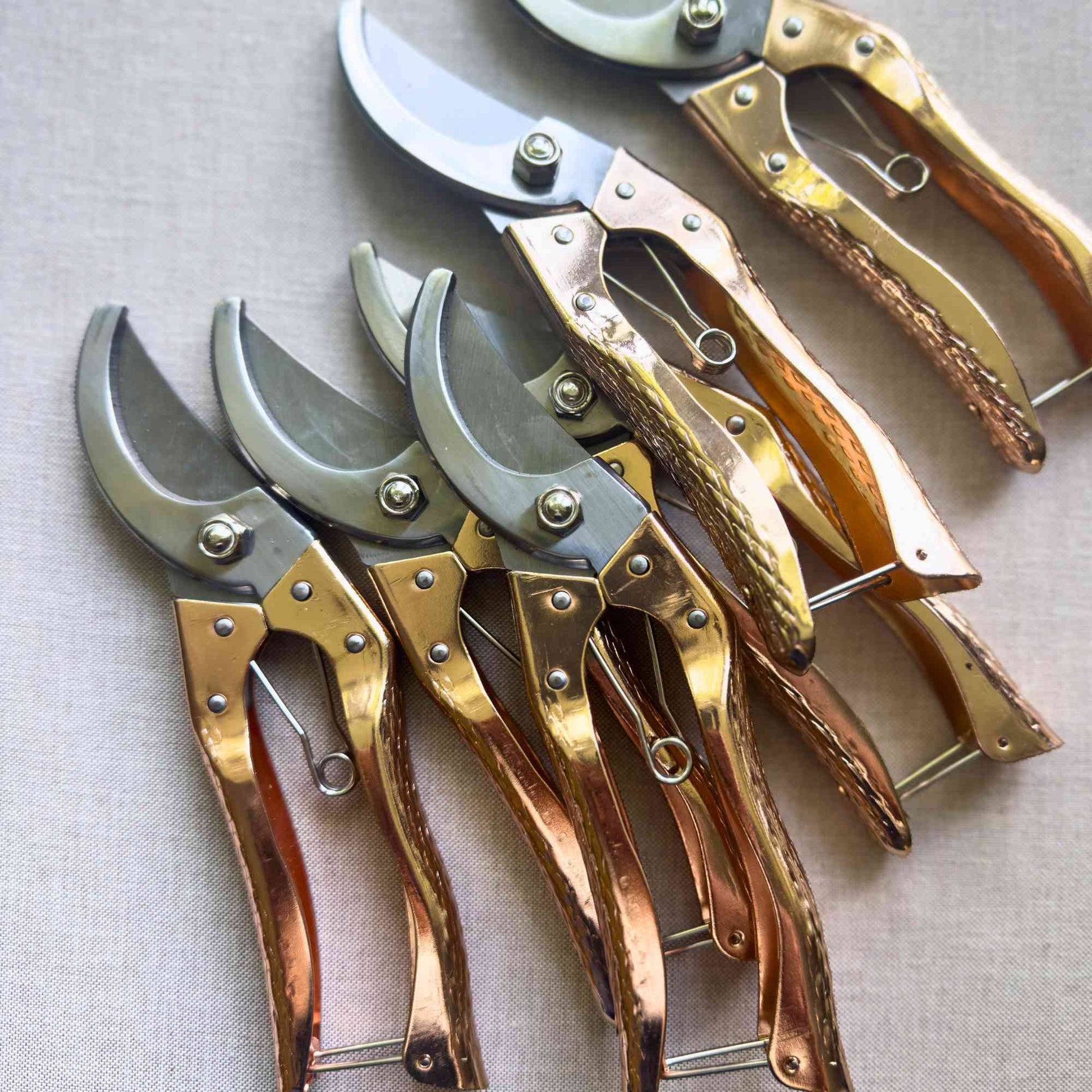 Copper Handled Designer Garden Secateurs Home & Garden > Garden Tools > Hand Tools - Minimalist Gardener