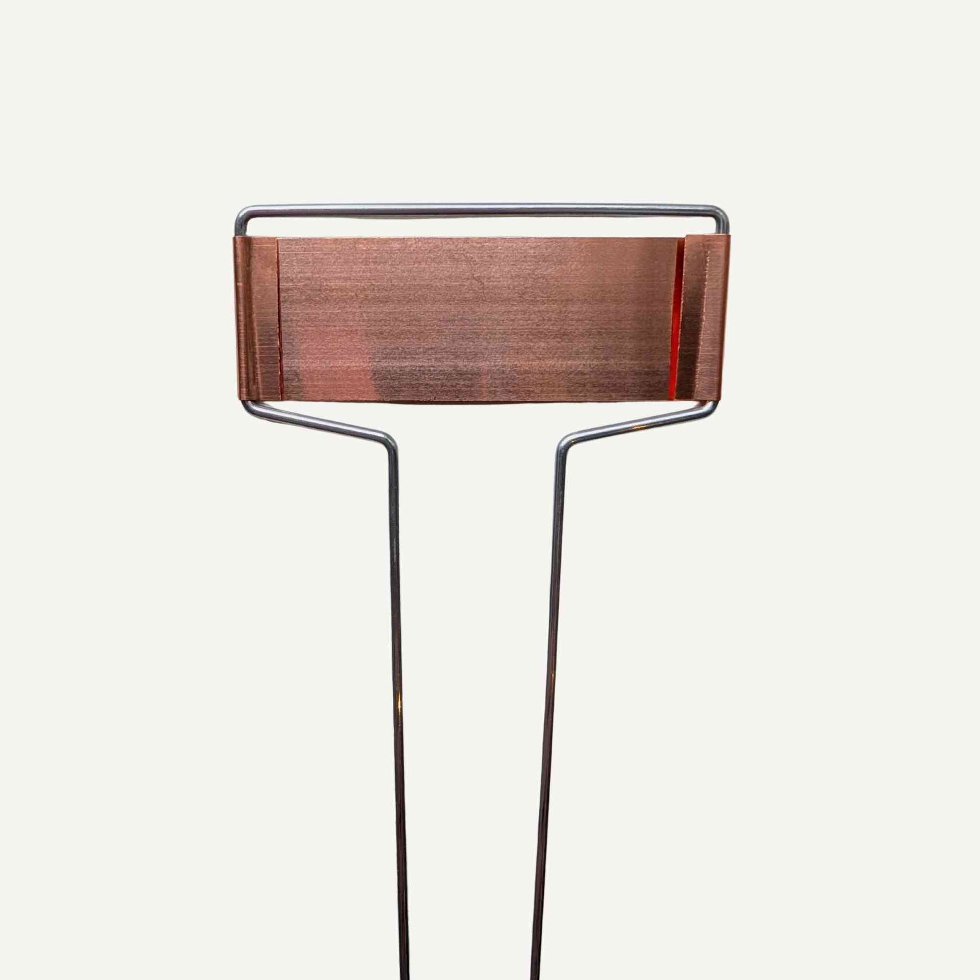 Copper Plant Labels with Steel Stakes | Pack of 10 Home & Garden > Garden Labels > Slate Plant Tags - Minimalist Gardener