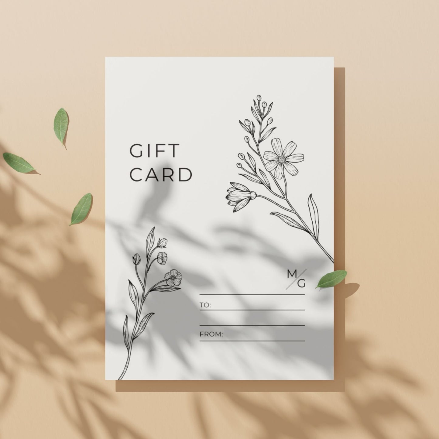 Digital Gift Card Home & Garden > Gardening Gifts > Gift Cards - Minimalist Gardener