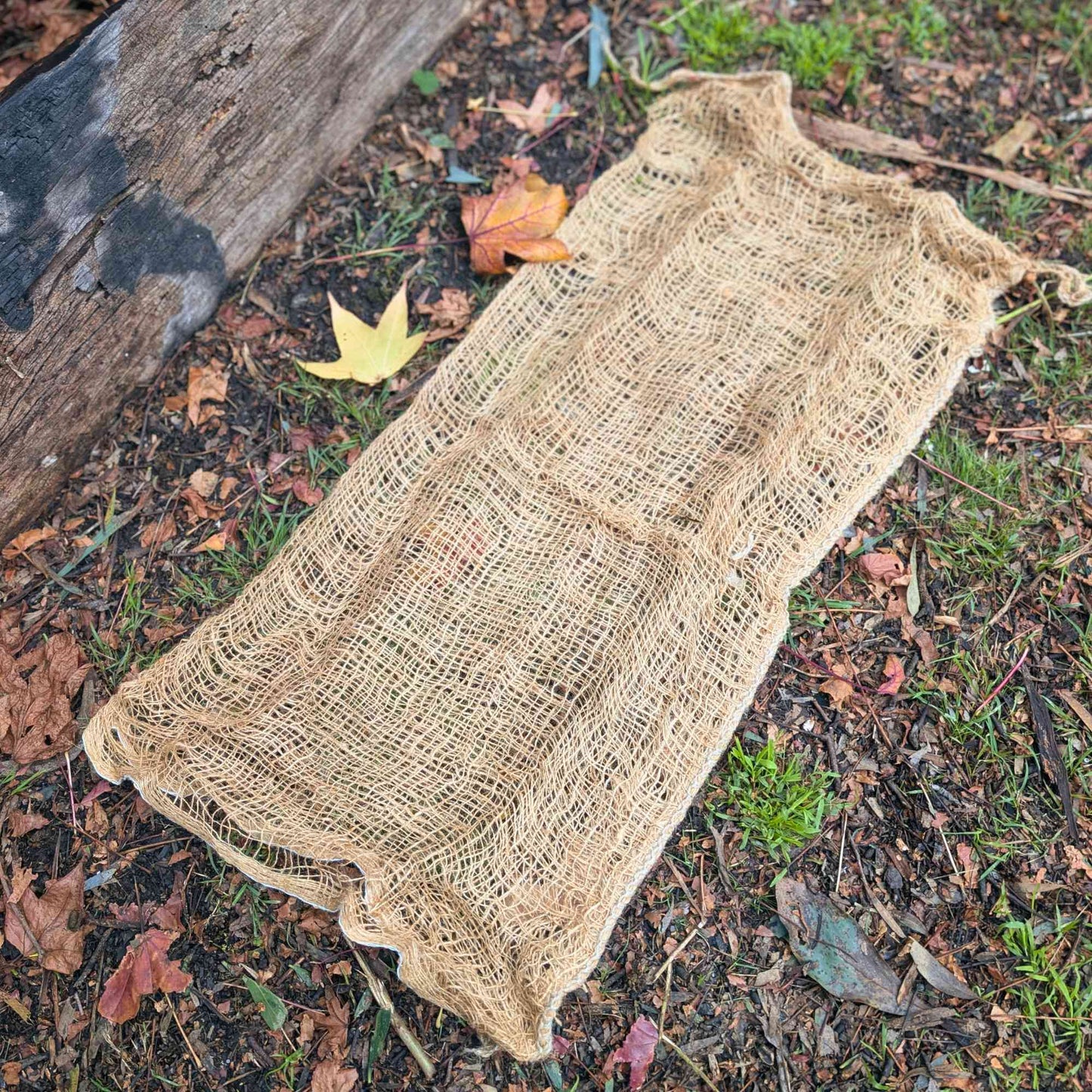 Eco Jute Leaf Collection & Composting Bags | 3 Pack Gardening Accessories > Leaf Collection > Eco Jute Leaf & Composting Bags - Minimalist Gardener