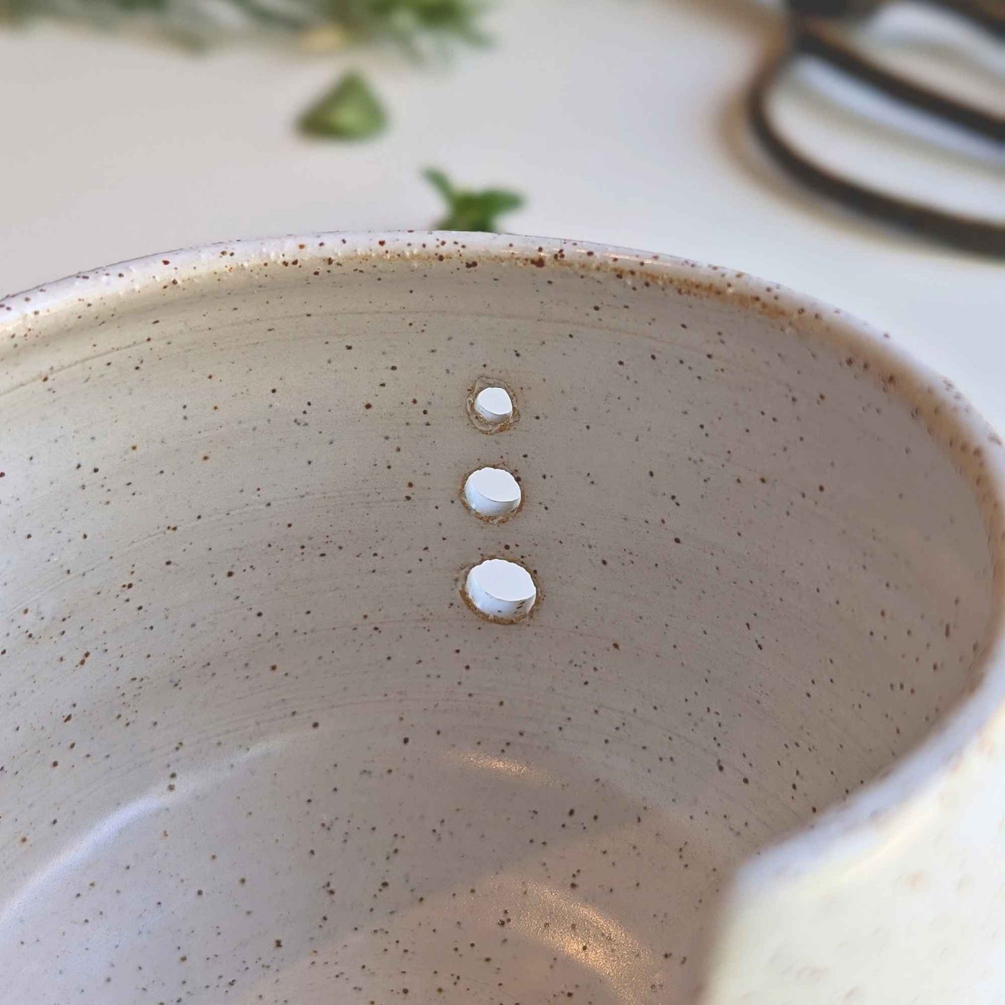 Handmade Ceramic Herb Stripper Tool - Australian Made Home & Garden > Garden Tools > Gardening Tools - Minimalist Gardener