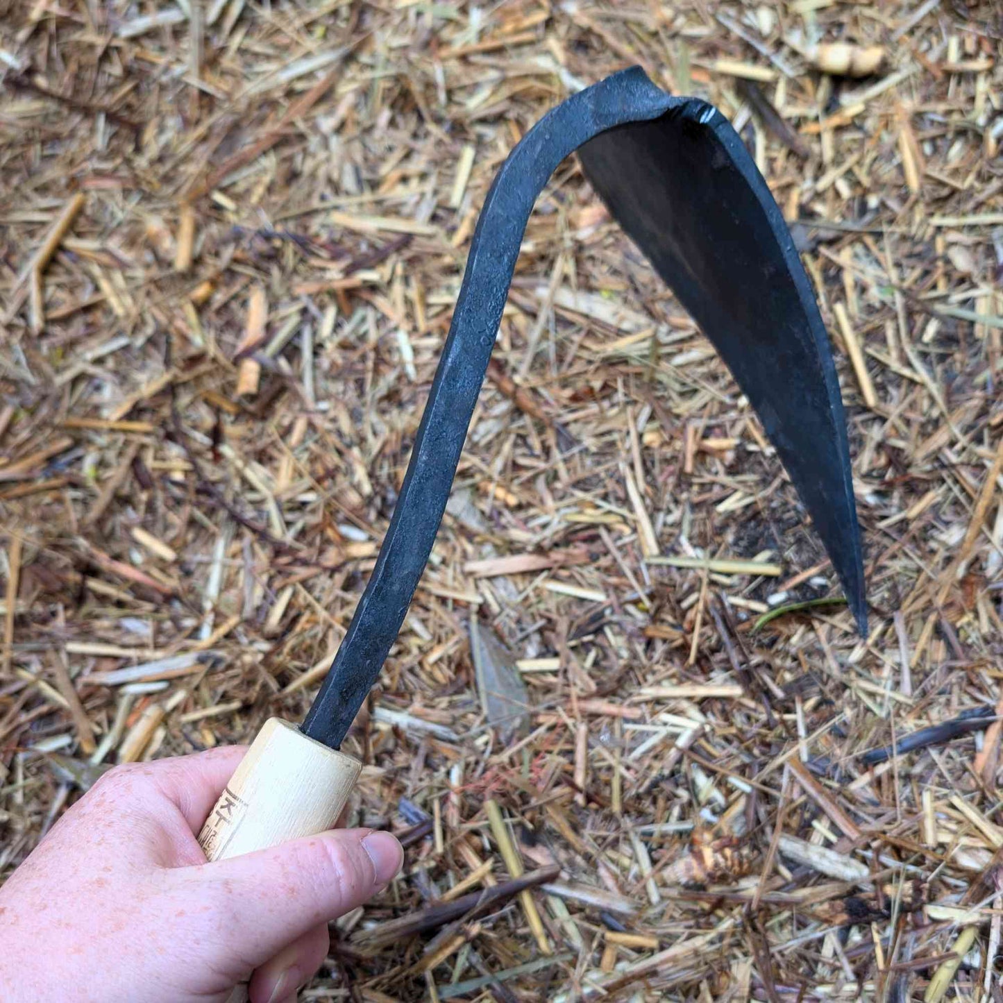 Handmade Forged Youngju Korean Homi Hoe | Large Home & Garden > Garden Tools > Hand Tools - Minimalist Gardener