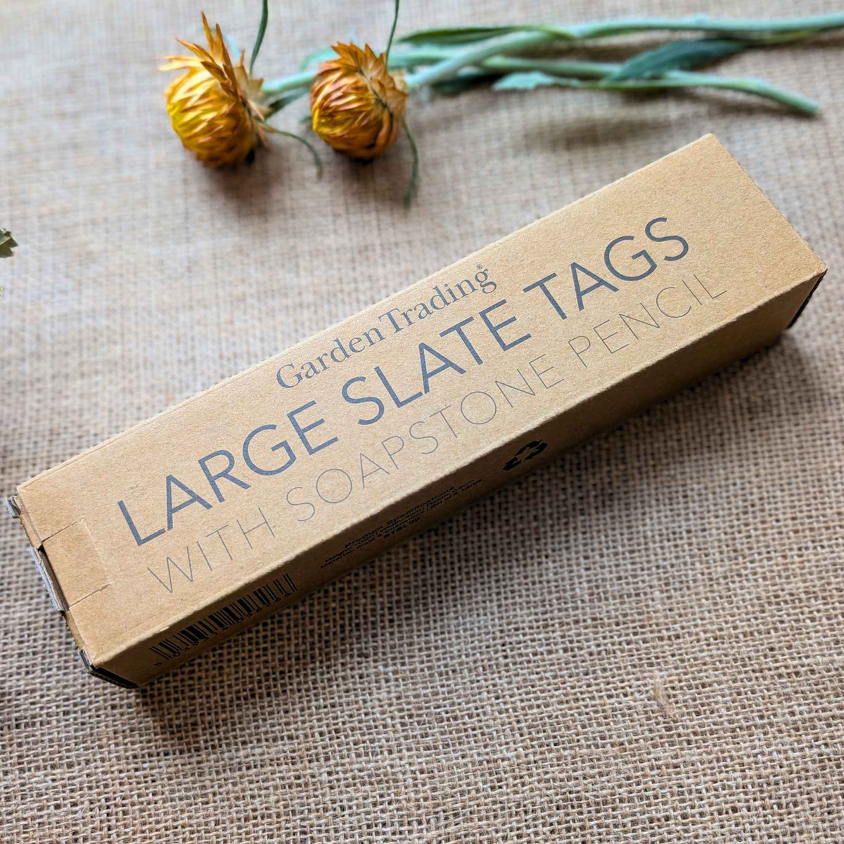 Handmade Set of 6 Slate Plant Labels with Soapstone Pencil Home & Garden > Garden Labels > Slate Plant Tags - Minimalist Gardener