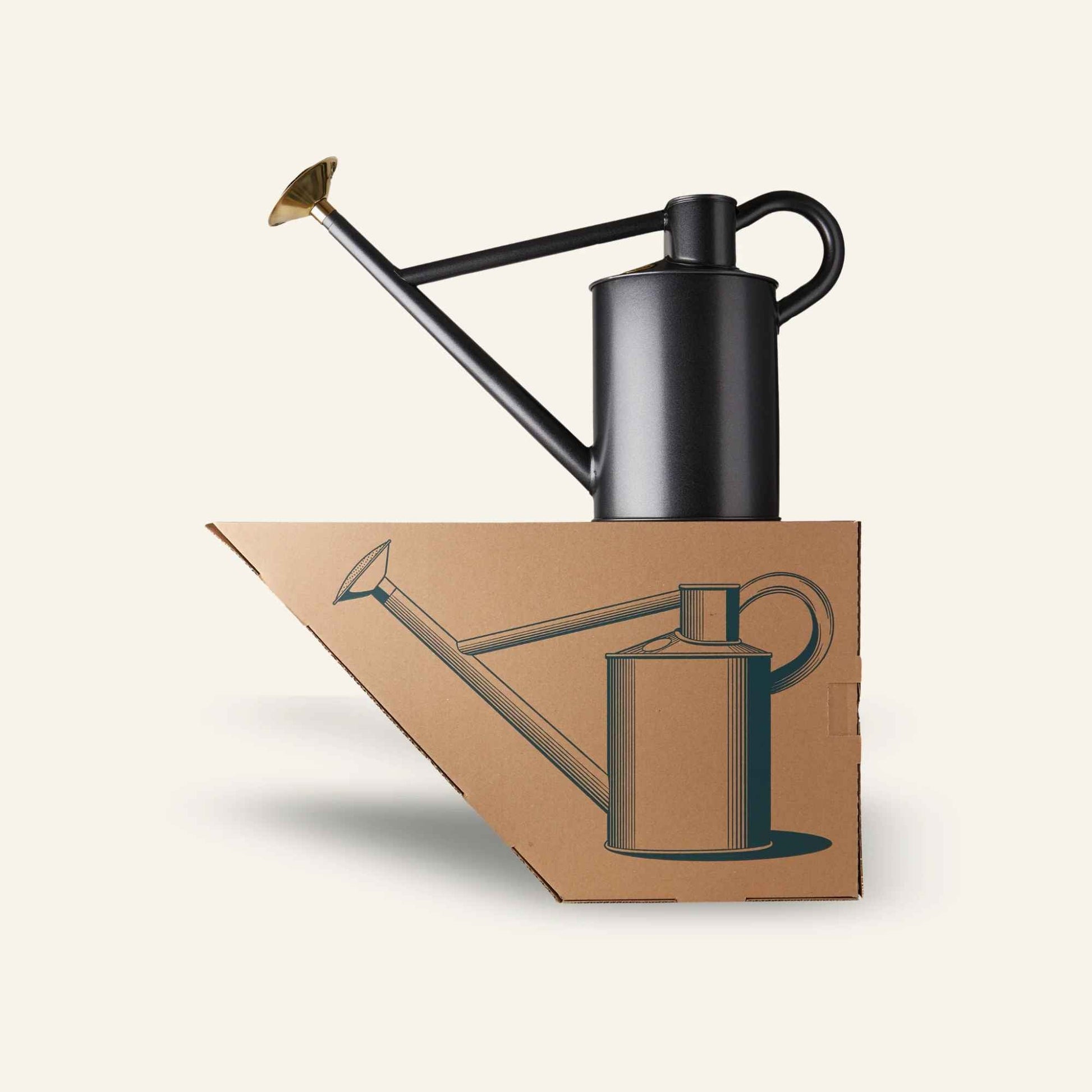 Haws The Bearwood Brook Watering Can | Graphite 9l Home & Garden > Garden Tools > Watering Can - Minimalist Gardener