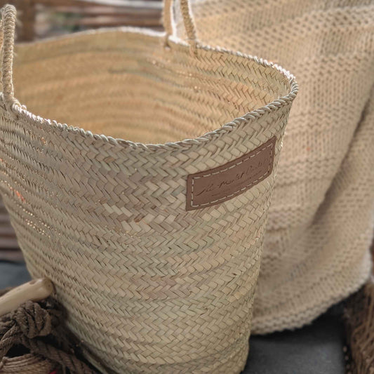 Large Handmade Harvest & Market Basket | Sisal Handles Home & Garden > Harvesting > Harvest & Market Bags - Minimalist Gardener