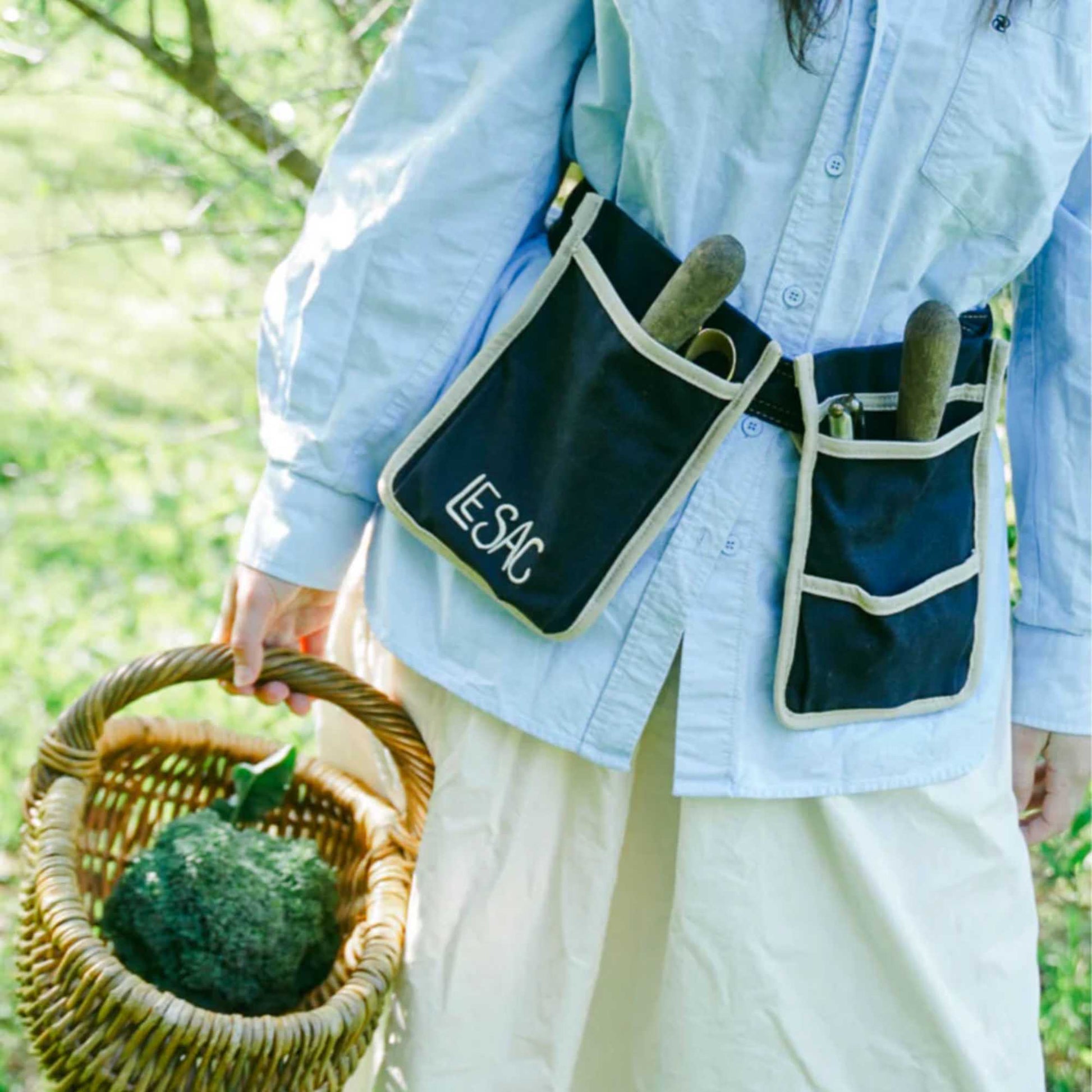Le Sac Gardening Belt Navy Taupe Garden Organisation > Storage > Storage Bag - Minimalist Gardener