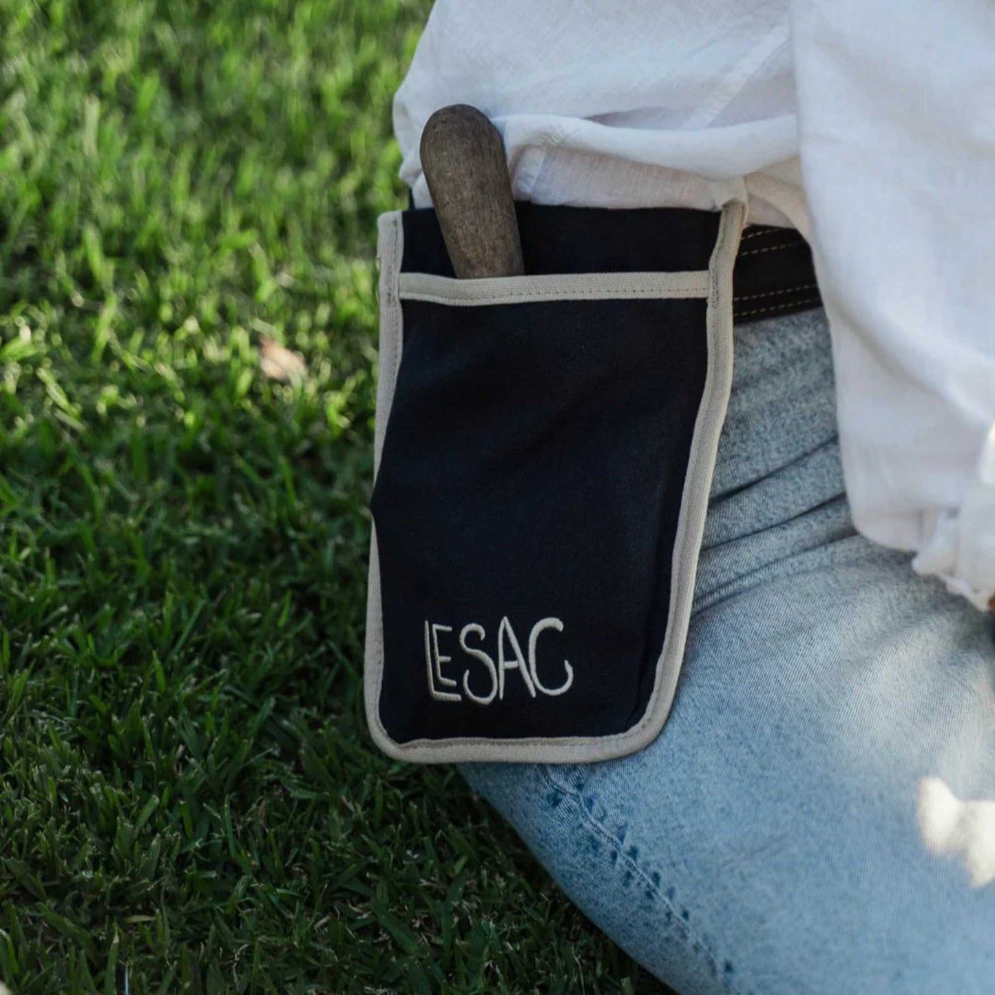 Le Sac Gardening Belt Navy Taupe Garden Organisation > Storage > Storage Bag - Minimalist Gardener