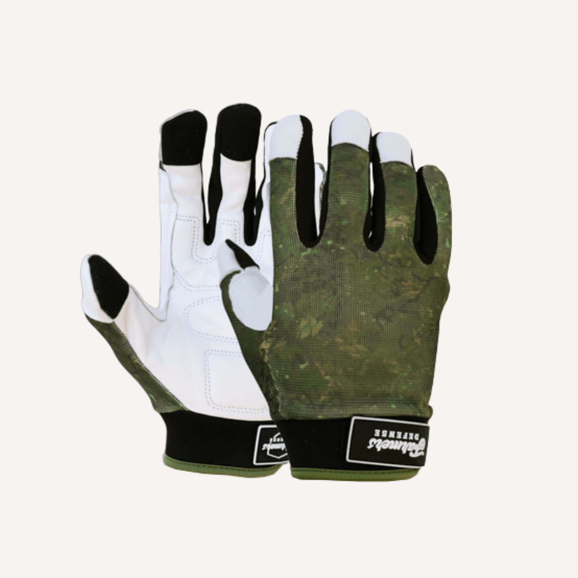 Leather Gardening Gloves Green Brush Home & Garden > Garden Tools > Gloves - Minimalist Gardener