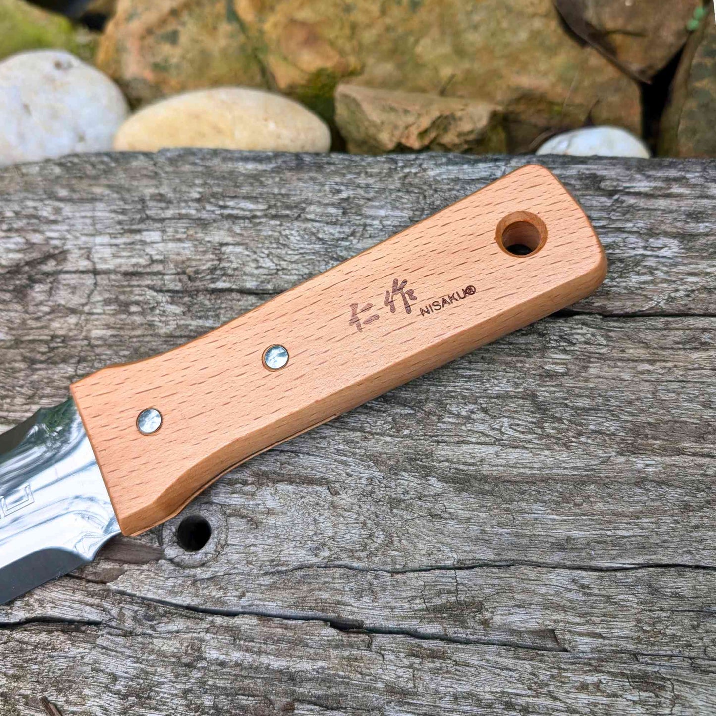 Nisaku 650 Japanese Hori Hori Knife with Pouch Home & Garden > Garden Tools > Gardening Tools - Minimalist Gardener